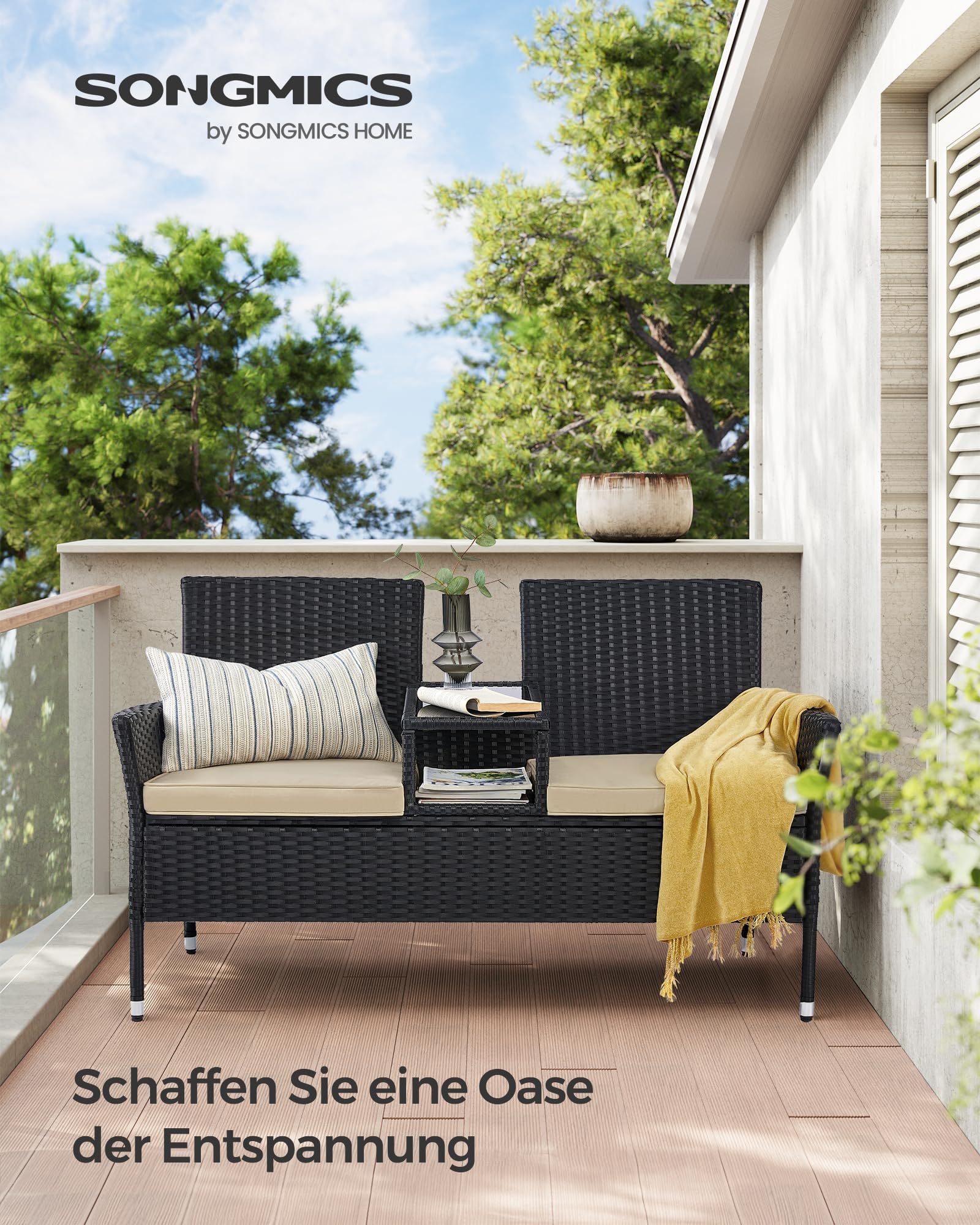 songmics-gartenbank-ggf022b02-2-in-1-sofa-mit-tisch-schwarz-taupe image 3