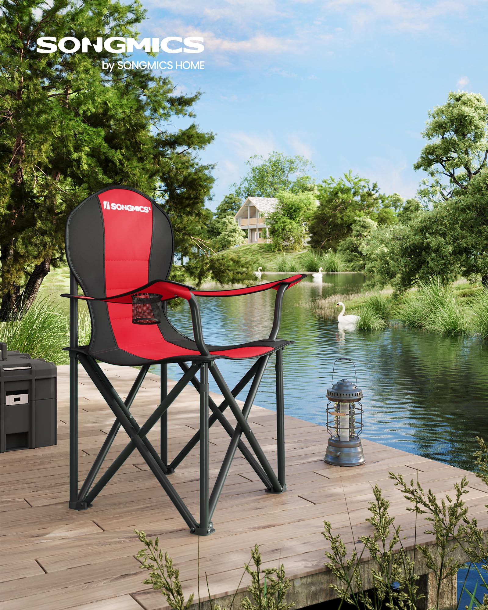 songmics-campingstuhl-klappstuhl-gepolstert-mit-flaschenhalter-bis-250-kg-outdoo image 2