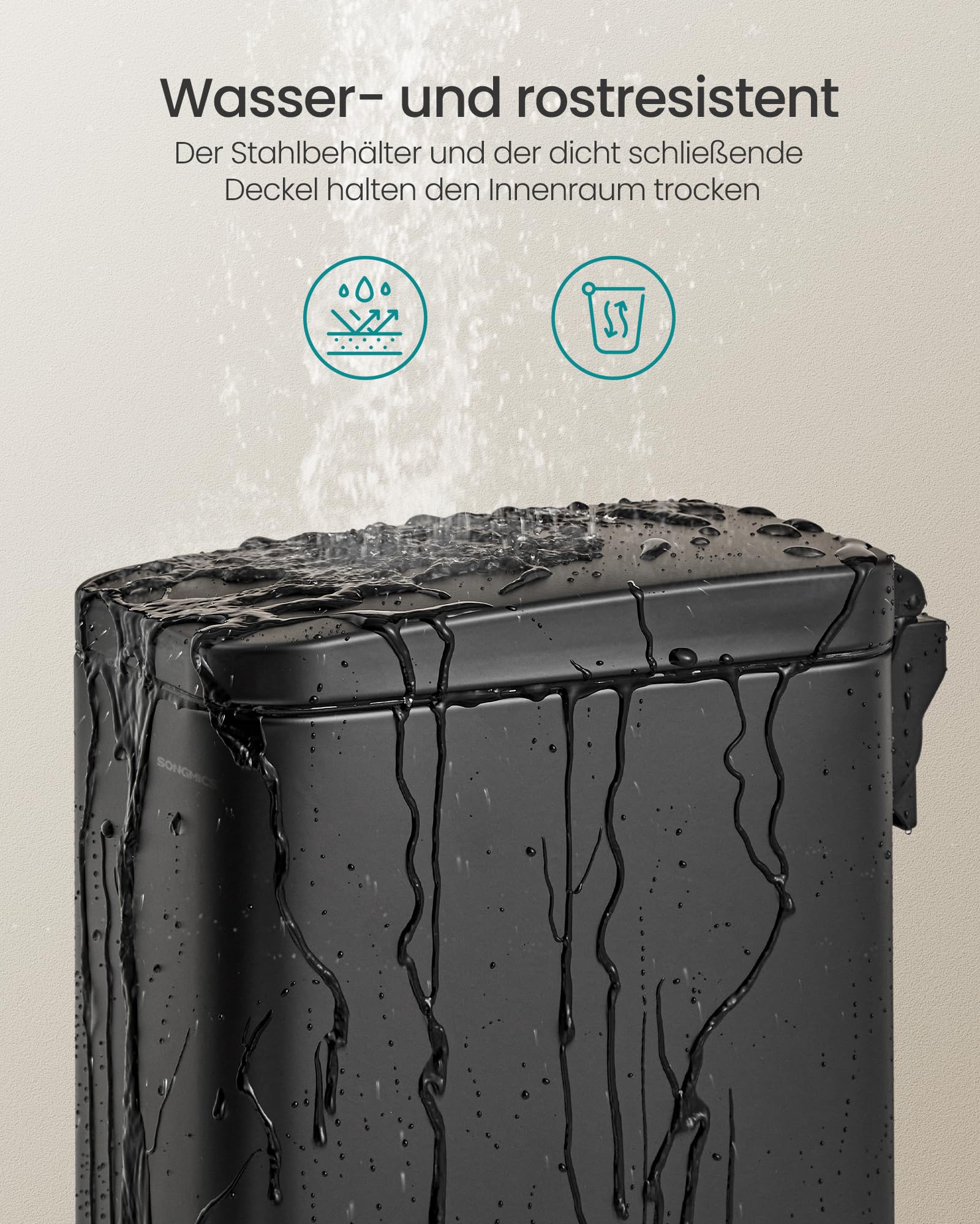 songmics-kosmetikeimer-10-liter-mit-deckel-edelstahl-tretm-lleimer image 4