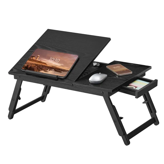 songmics-laptoptisch-lld105be01-55-5-x-34-9-cm-h-henverstellbar-ebenholzschwarz image 1