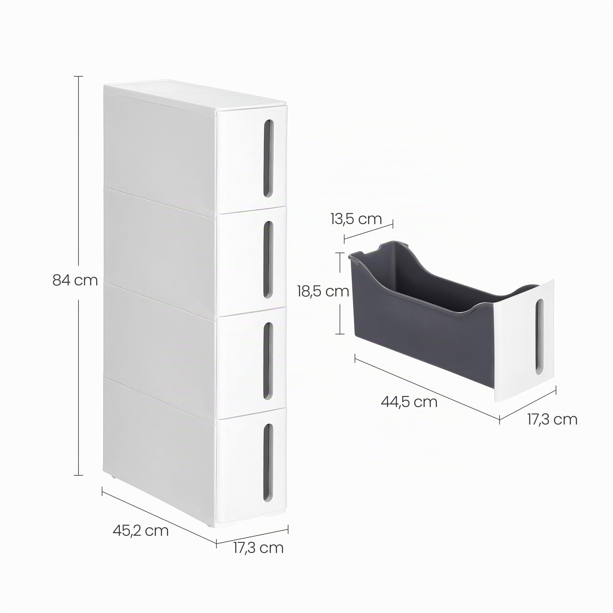 songmics-nischenregal-mit-rollen-kfr008g01-wei-grau-17-3-cm image 3