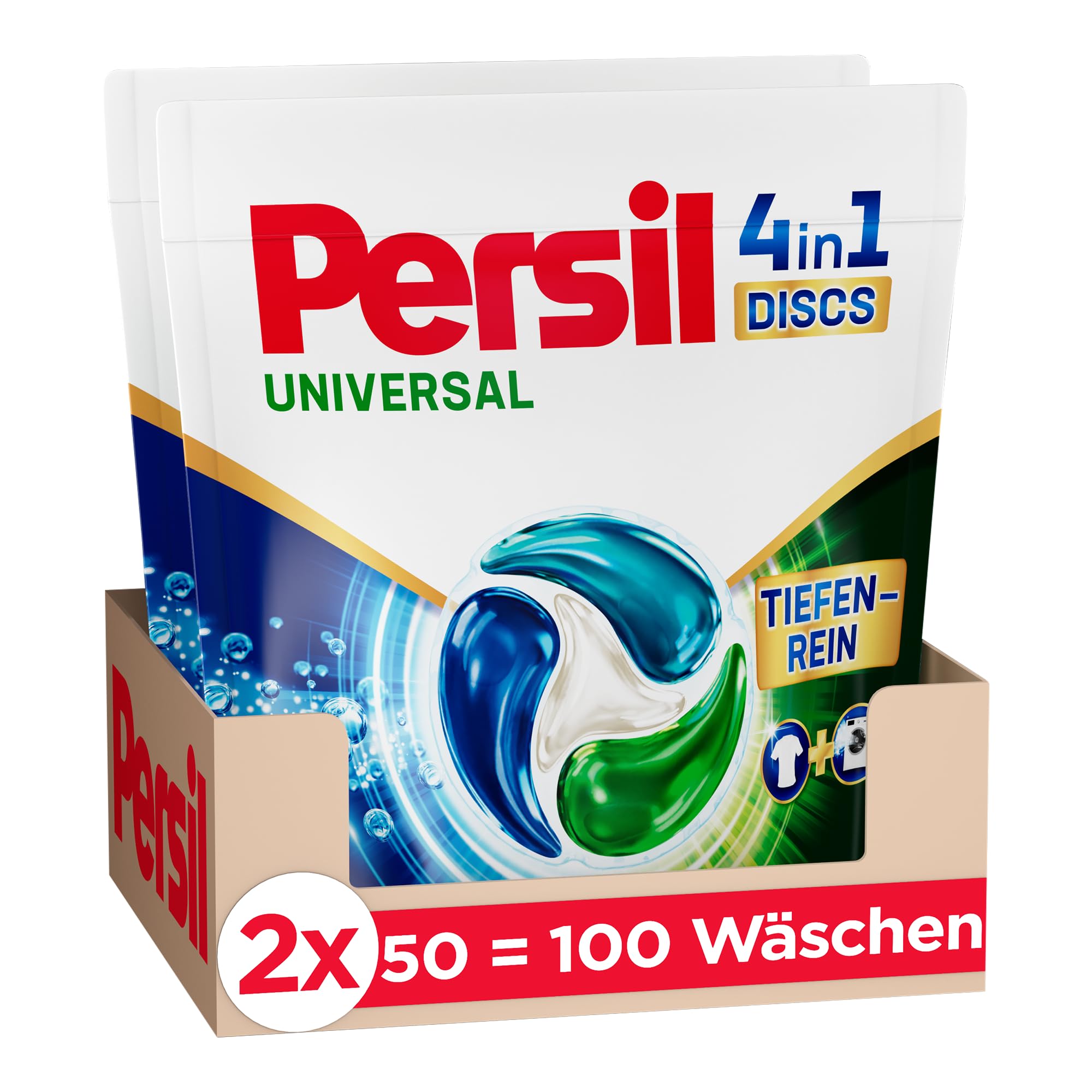 persil-universal-4in1-discs-100-waschladungen-vollwaschmittel image 1