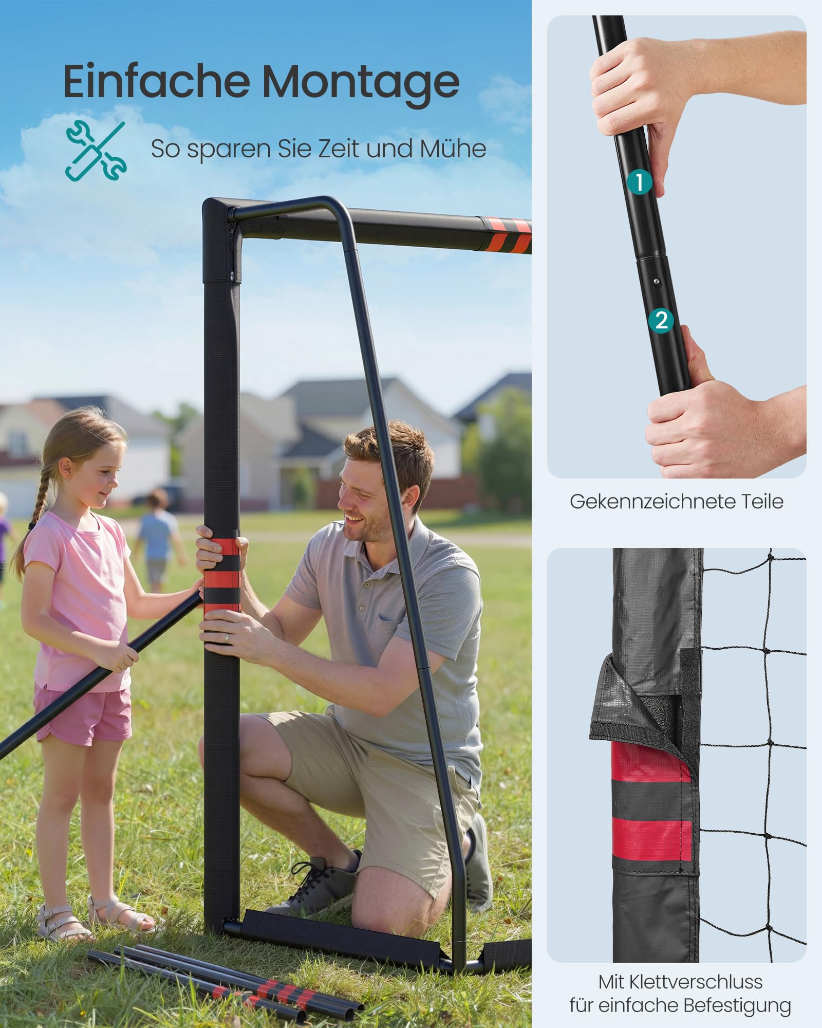 songmics-fu-balltor-outdoor-stahl-pe-netz image 7
