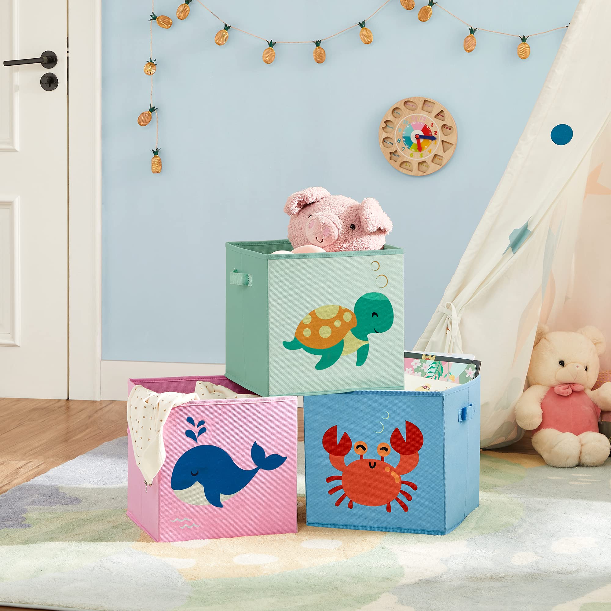 songmics-aufbewahrungsbox-3er-set-30x30x30-cm-meer-motive image 2