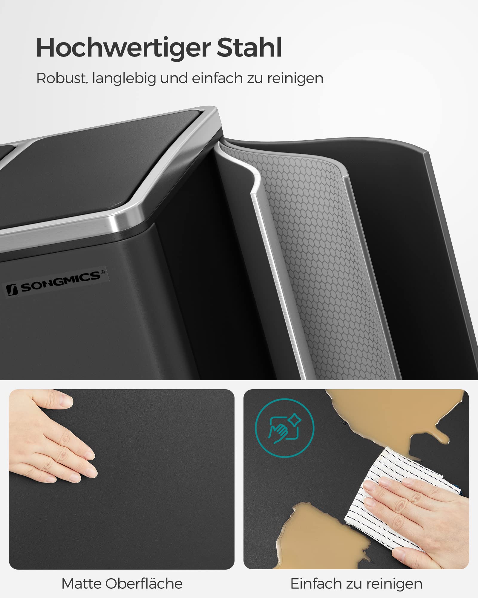 songmics-m-lleimer-k-che-ltb54bk-tintenschwarz-3-x-18-l-treteimer image 4