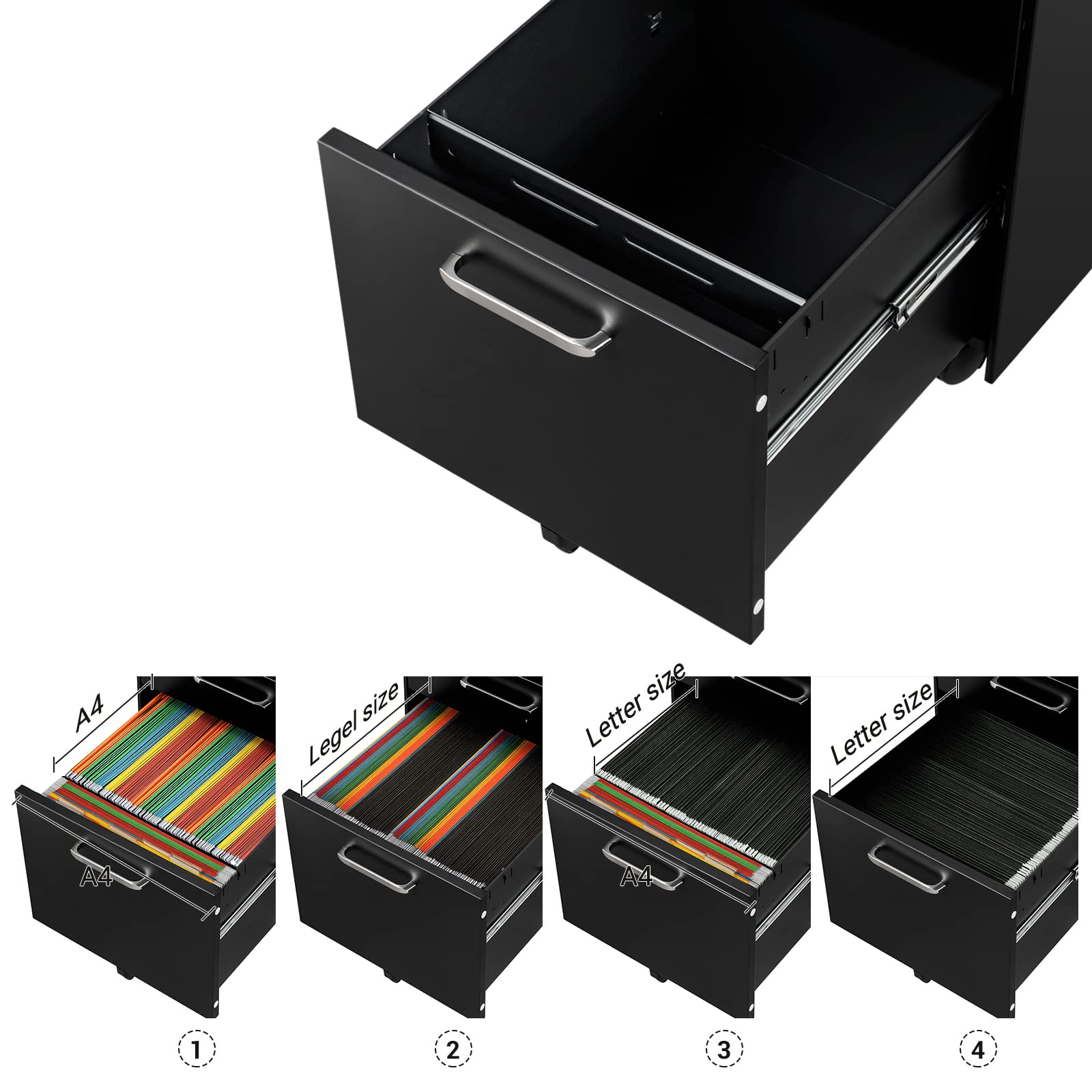 songmics-rollcontainer-ofc010b01-aktenschrank-aus-stahl-mit-3-schubladen-schwarz image 6