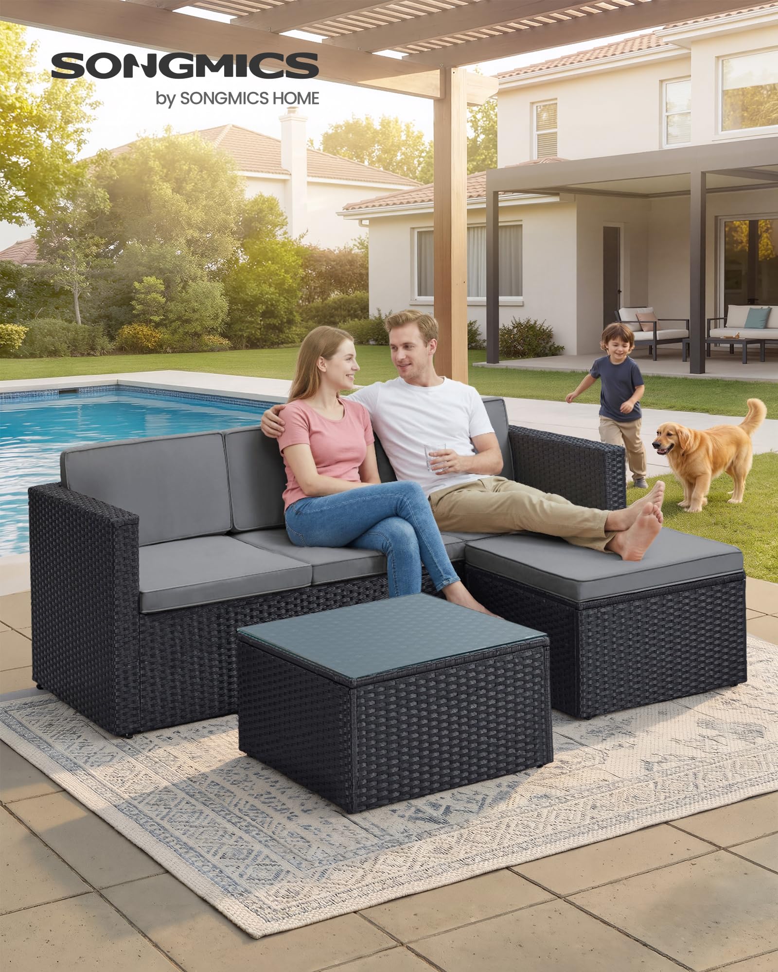 songmics-gartenm-bel-set-balkonm-bel-pe-polyrattan-schwarz-grau image 2