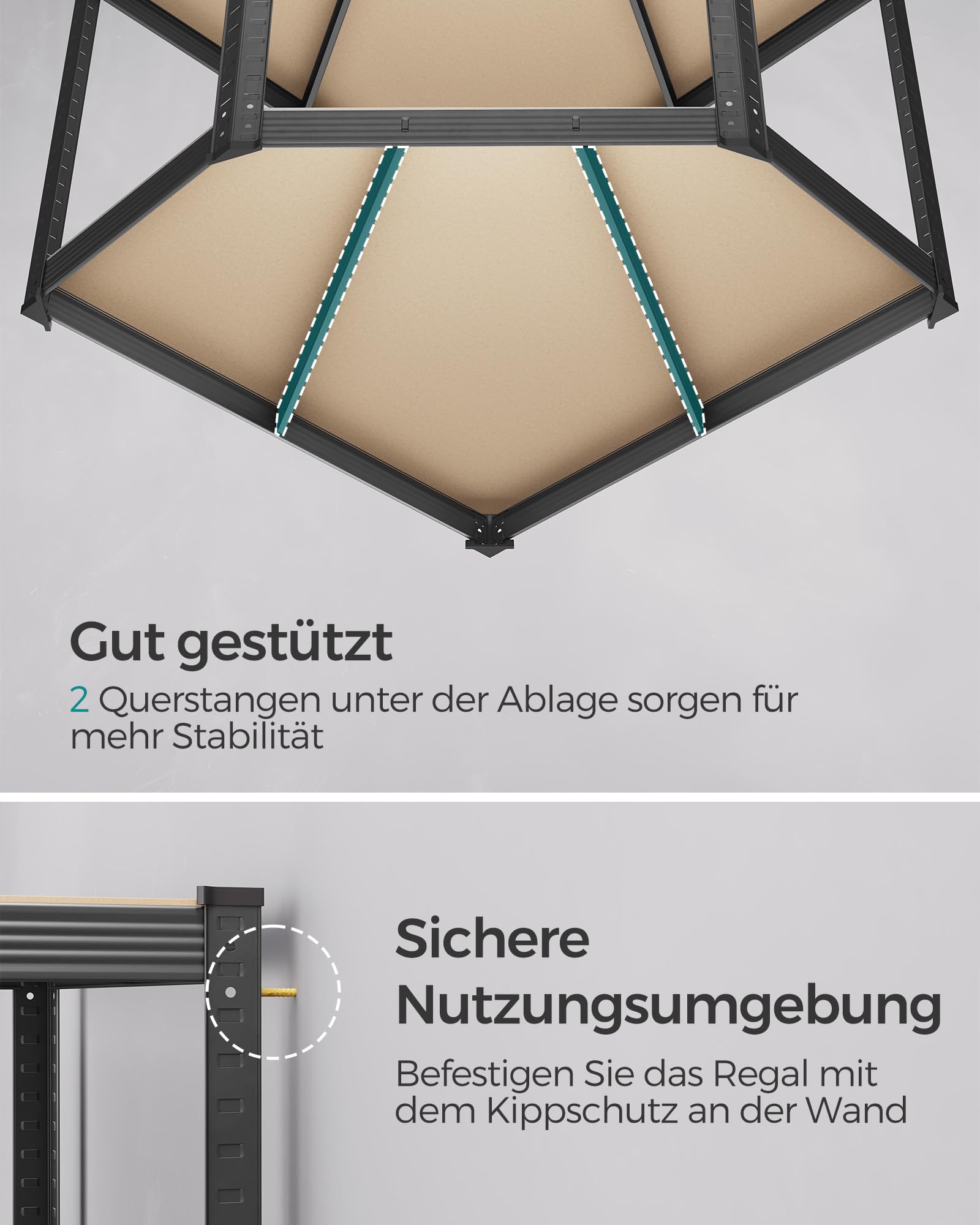 songmics-eckregal-set-glr070b03-5-ebenen-schwerlastregal-aus-metall-2625-kg-gesa image 6