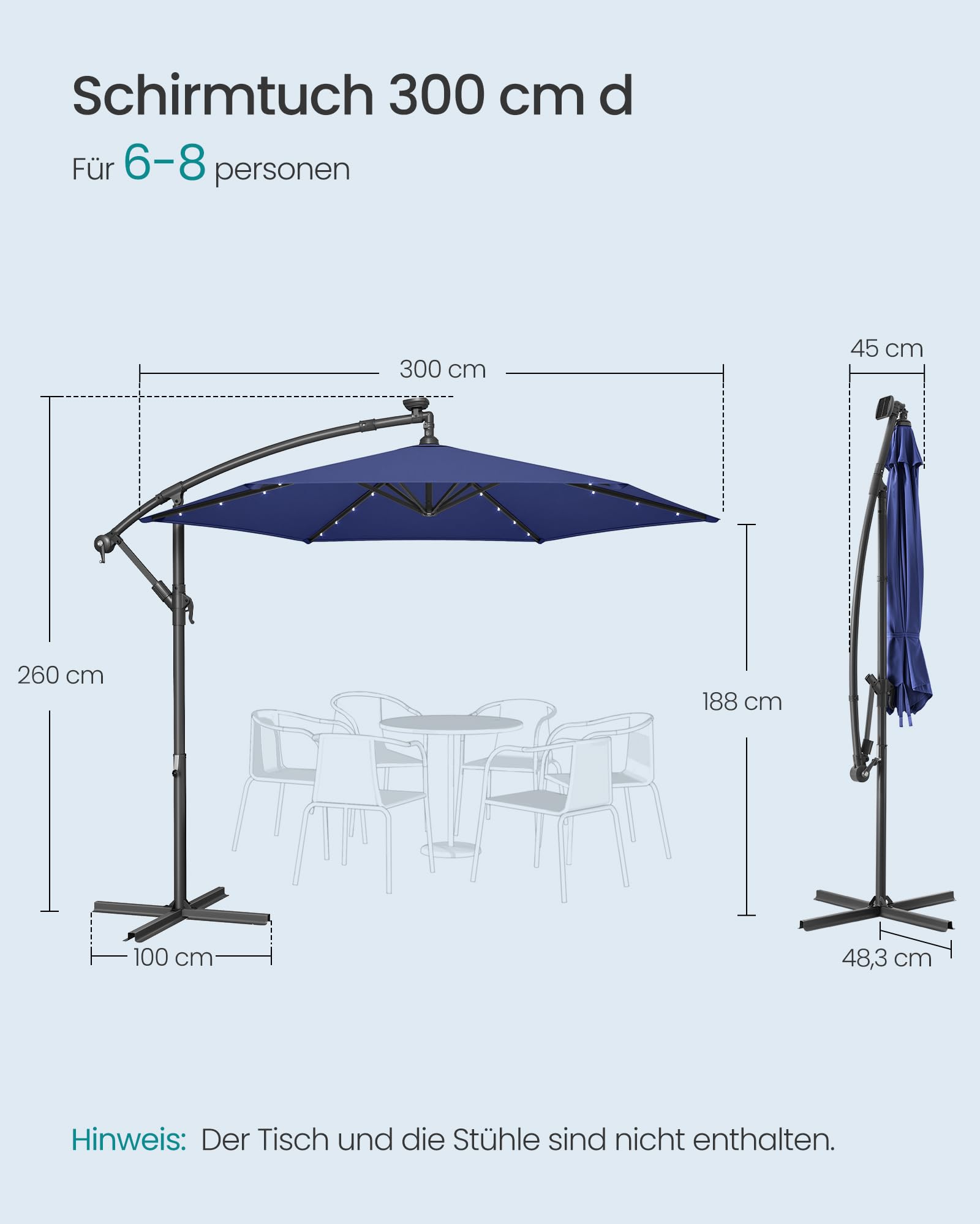songmics-sonnenschirm-300-cm-mit-led-solar-beleuchtung-upf-50 image 6
