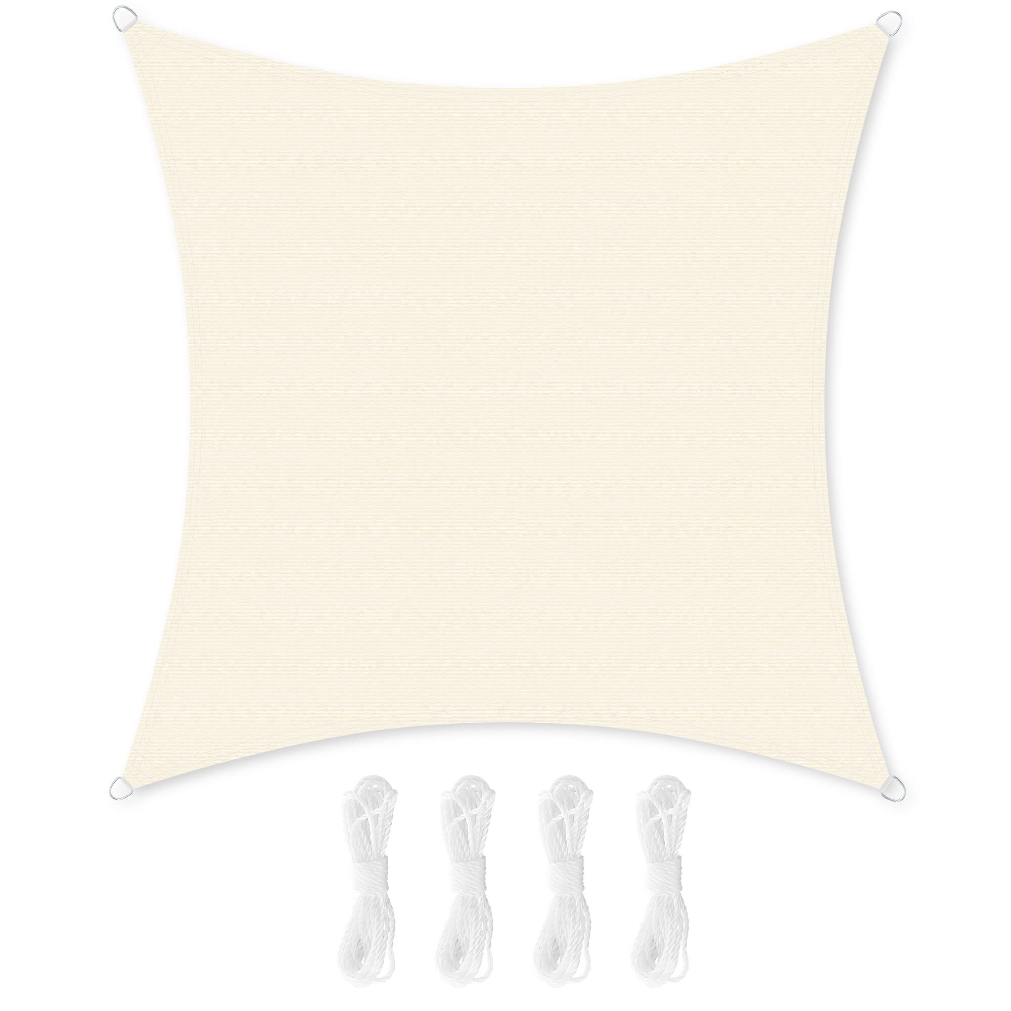 songmics-gss002m01-sonnensegel-3-7x3-7m-quadratisch-konkav-beige image 1