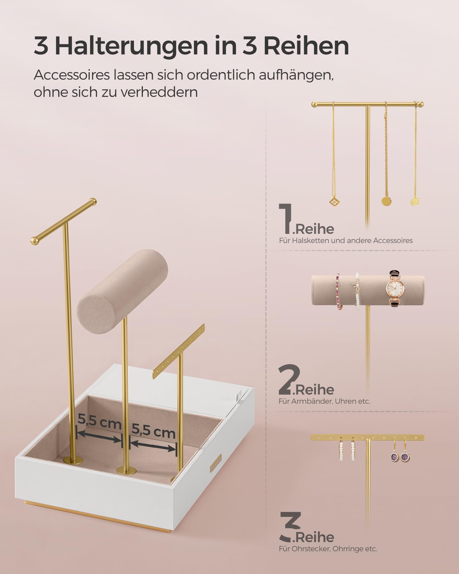 songmics-schmuckst-nder-schmuckhalter-jjs022w01-wei-goldfarben-mit-spiegel-und-t image 3