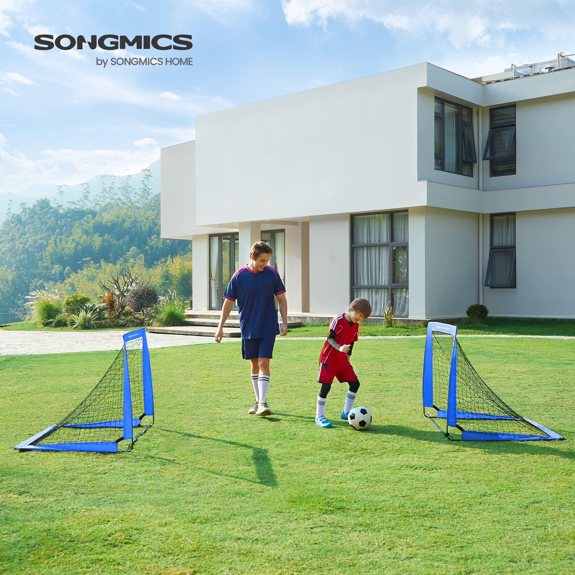 songmics-fu-balltor-kinder-2er-set-pop-up-90-x-120-x-90-cm image 2