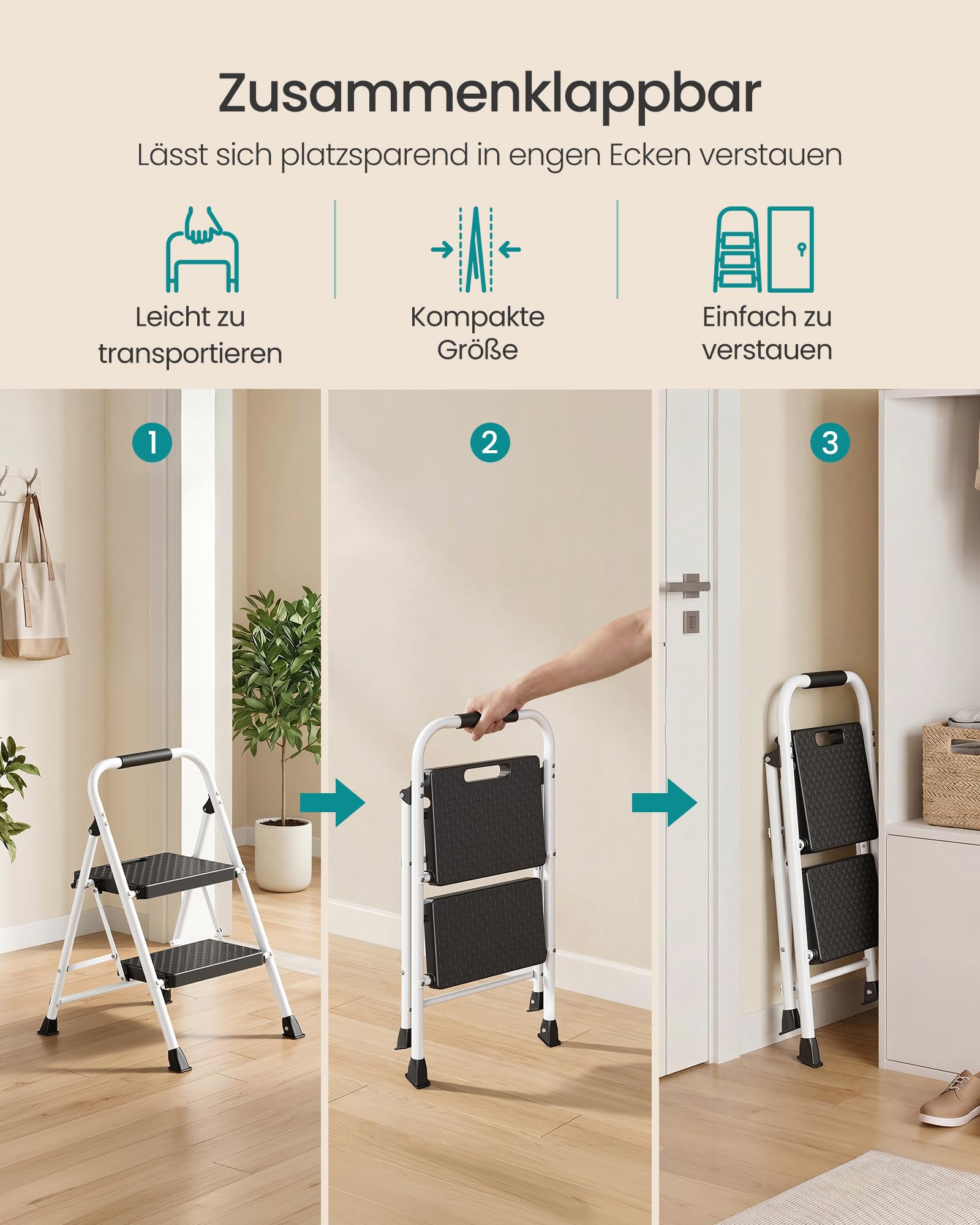 songmics-klapptritt-trittleiter-stahl-2-stufen image 5
