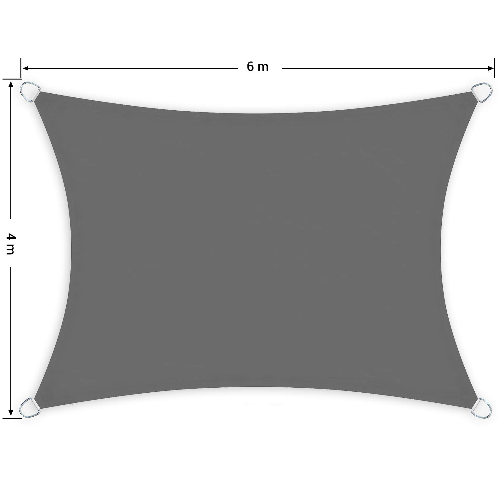 songmics-sonnensegel-4-x-6-m-pes-rechteckig-anthrazit image 3