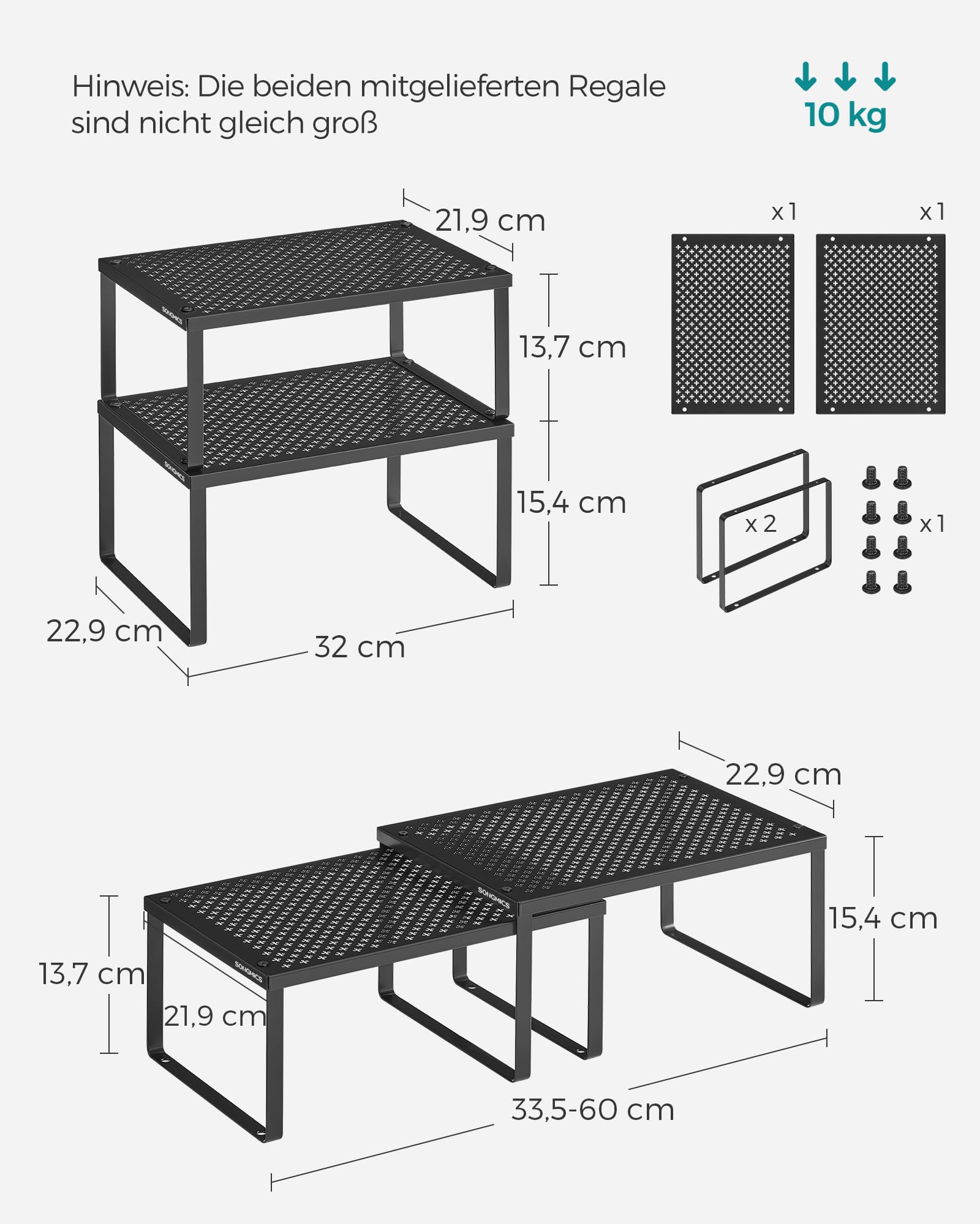 songmics-gew-rzregal-4er-set-kcs006b01-metall-tintenschwarz-stapelbar image 6