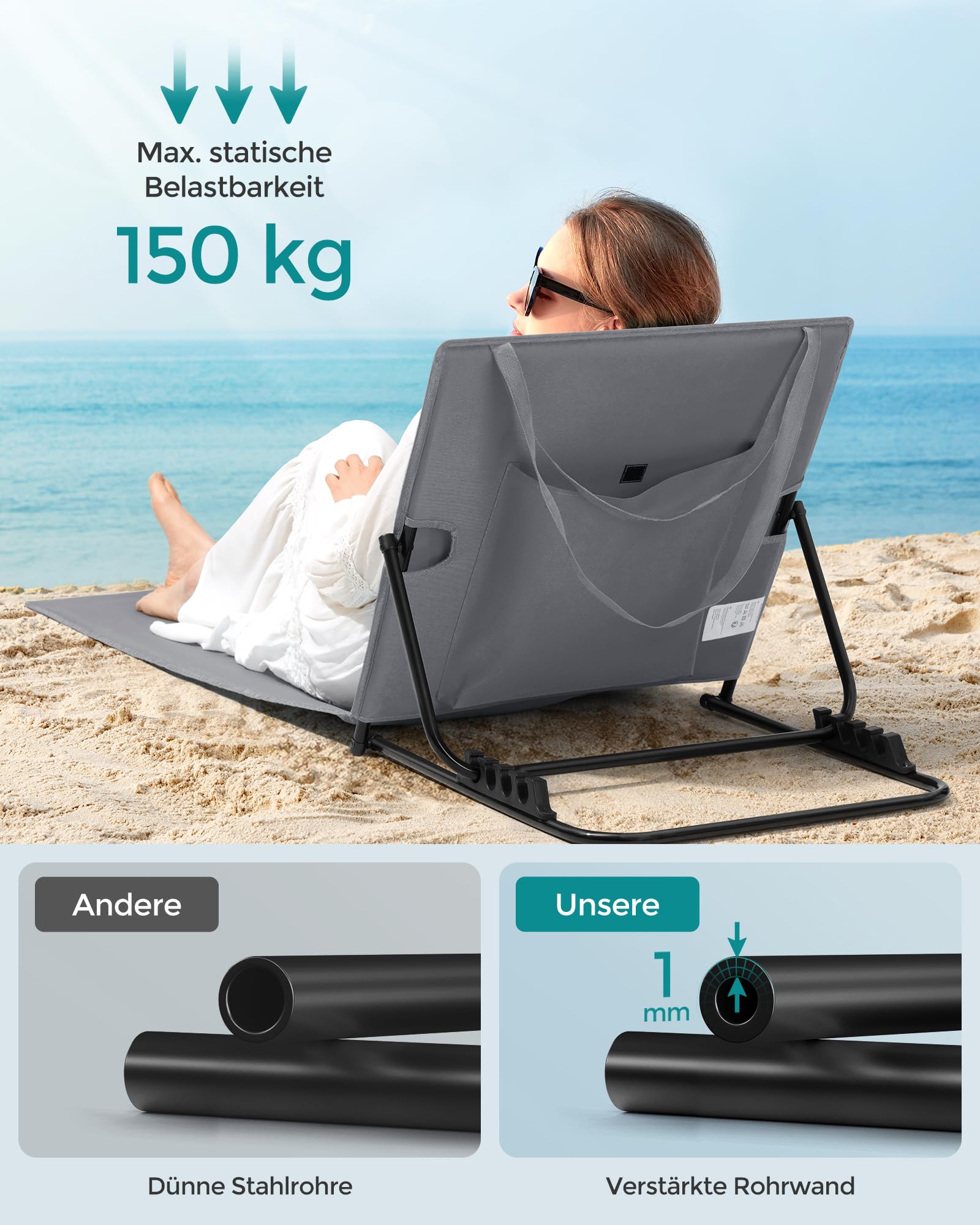 songmics-strandstuhl-2er-set-campingliege-158-x-55-cm image 5