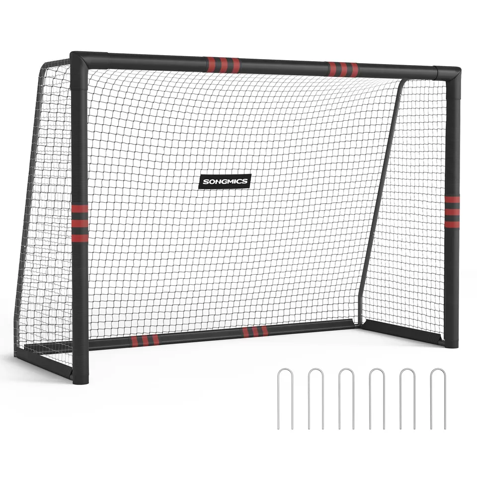 songmics-fu-balltor-outdoor-stahl-pe-netz image 1