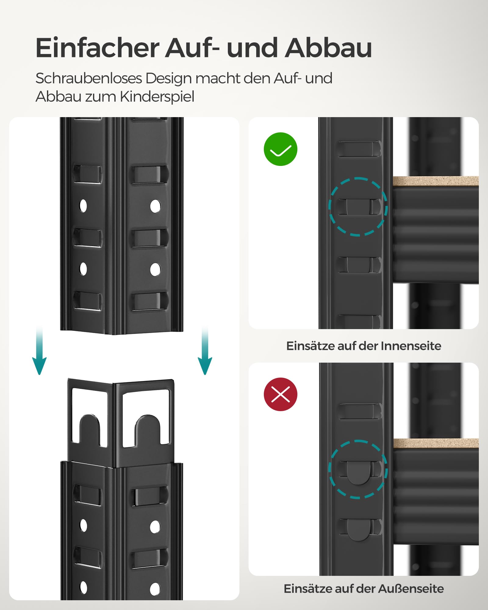 songmics-schwerlastregal-60-x-120-x-200-cm-schwarz-glr060b01 image 6