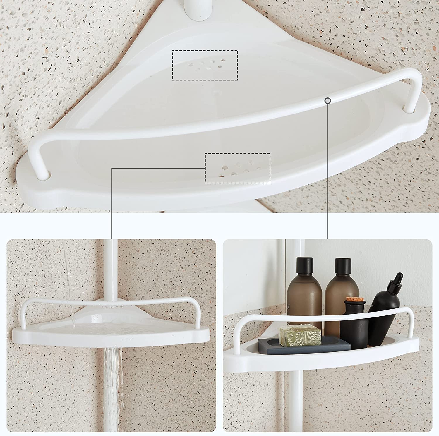 songmics-duschregal-bcb001a-teleskop-badezimmerregal-85-305-cm-mit-4-ablagen image 8
