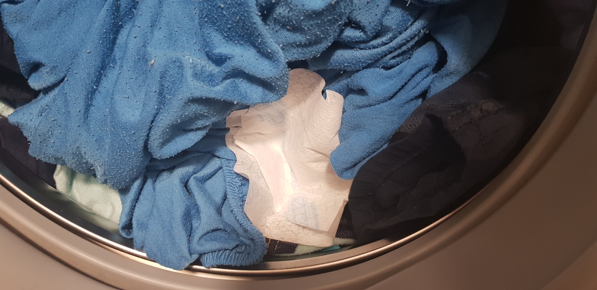 Bei Jeans überfordert