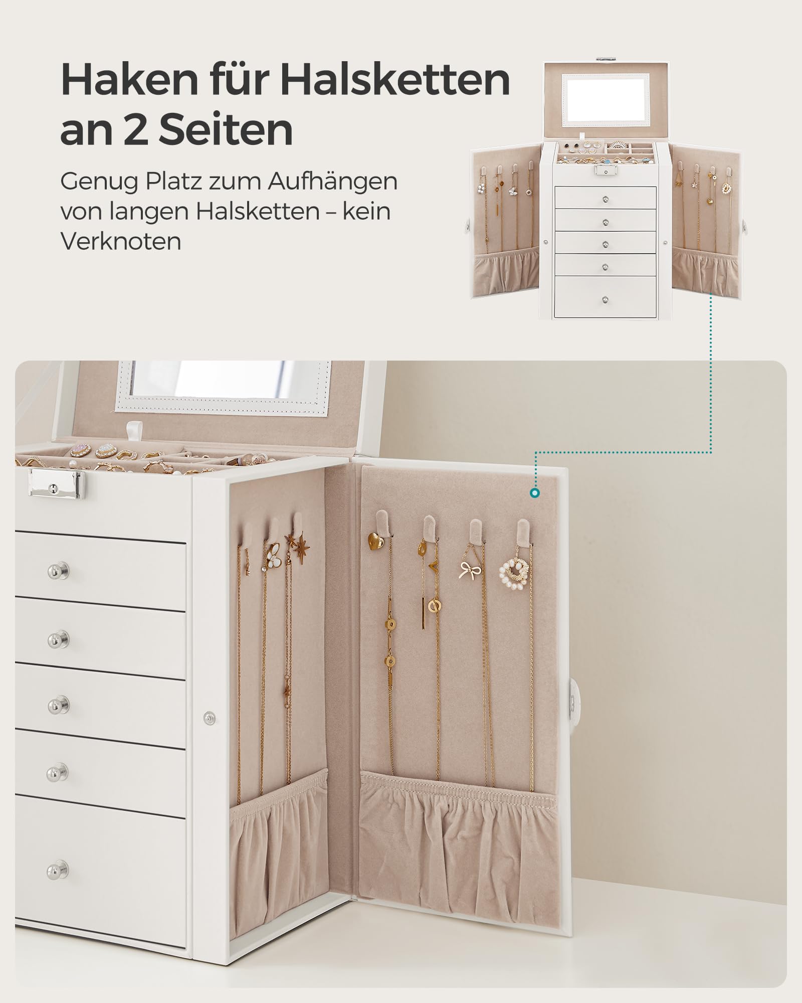 songmics-jbc152w01-schmuckk-stchen-6-ebenen-mit-spiegel-abschlie-bar-wei image 4