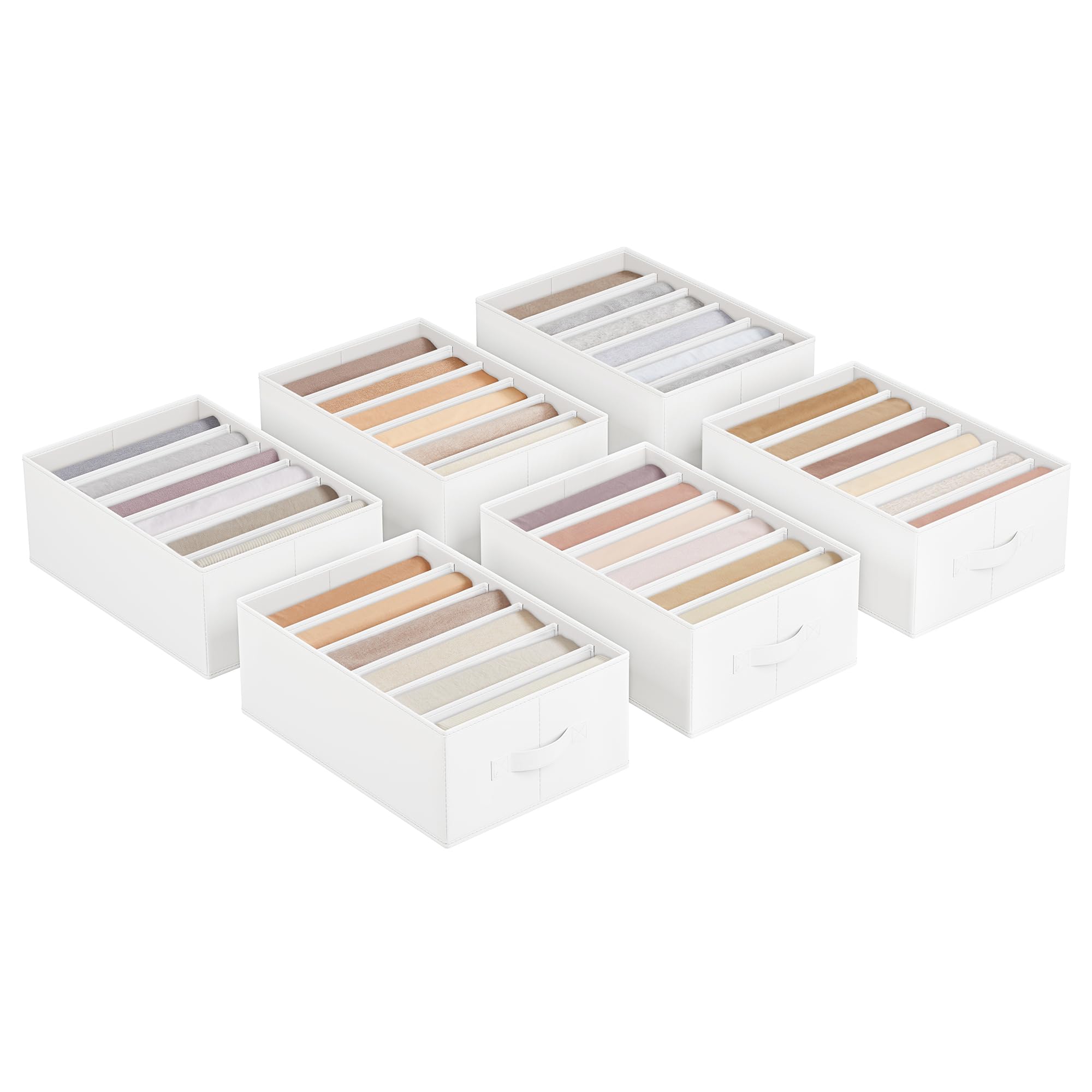 songmics-kleiderschrank-organizer-2er-set-6-f-cher-faltbar-taubengrau-rus009g02 image 7