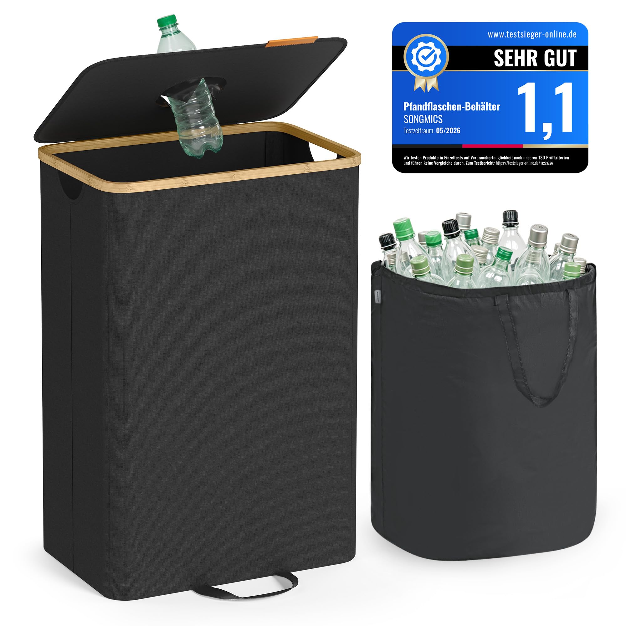songmics-pfandflaschen-sammelbeh-lter-95-l-mit-einwurfloch image 1