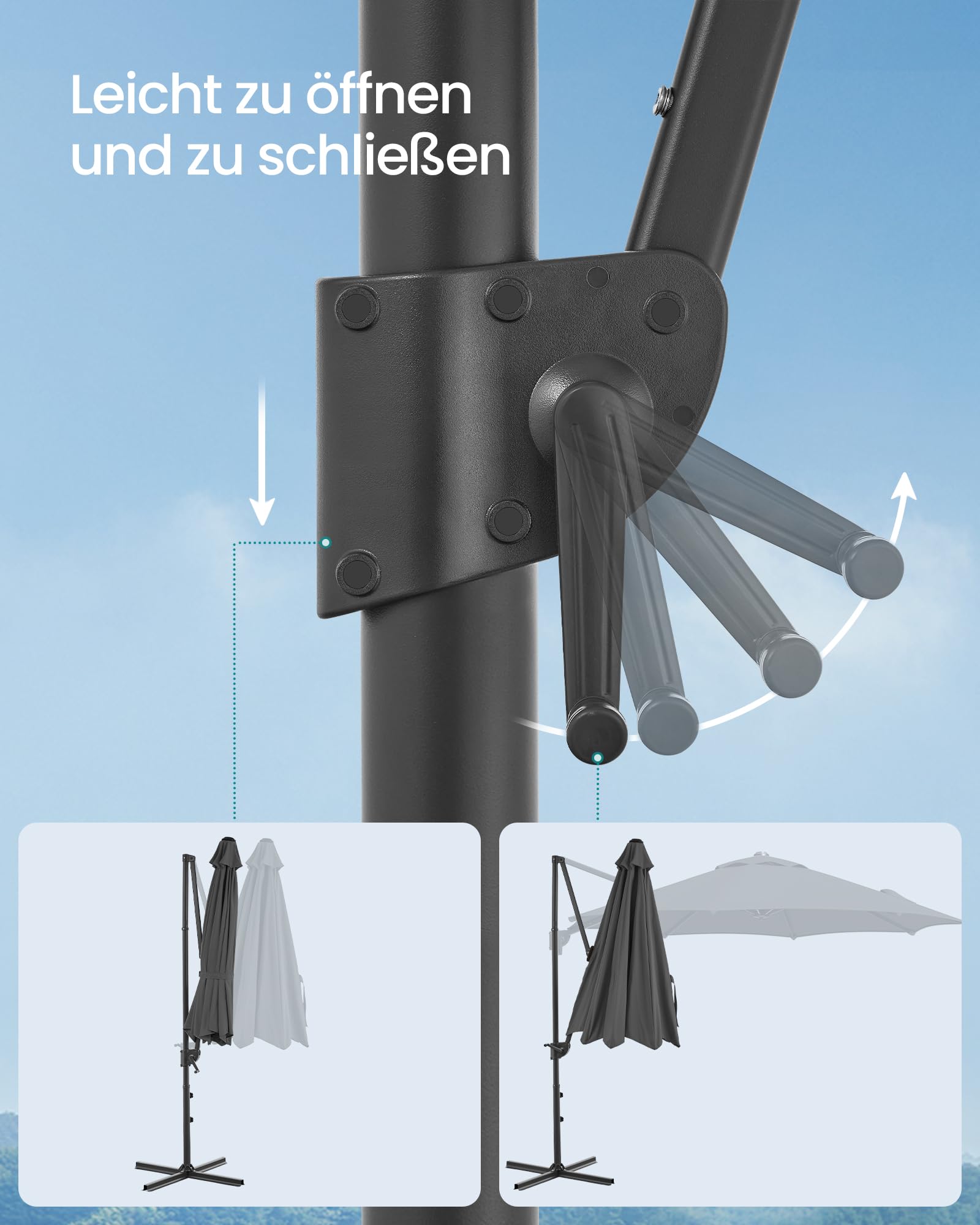 songmics-ampelschirm-300-cm-upf-50-grau-gpu074g02 image 6