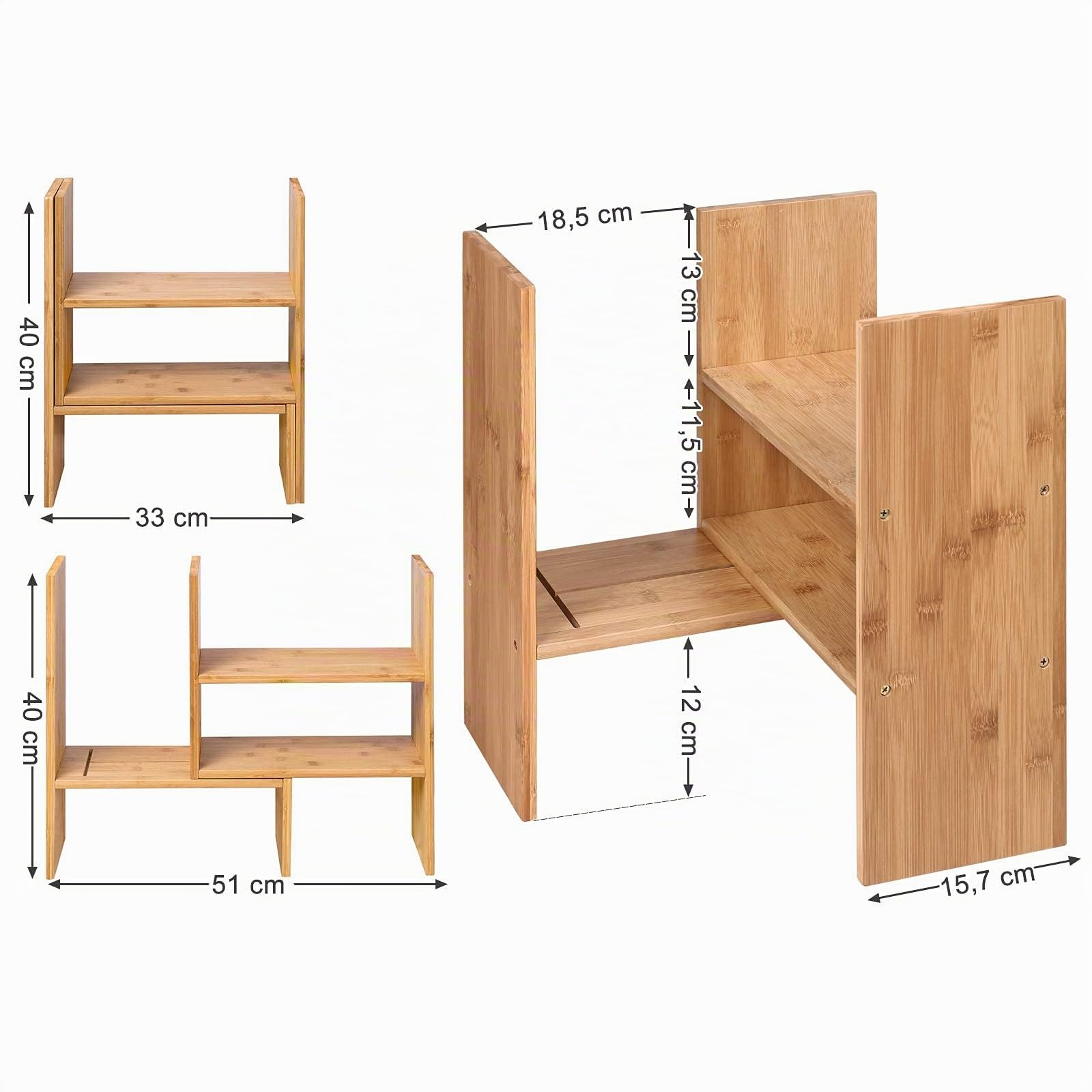 songmics-schreibtisch-organizer-modular-bambus image 3