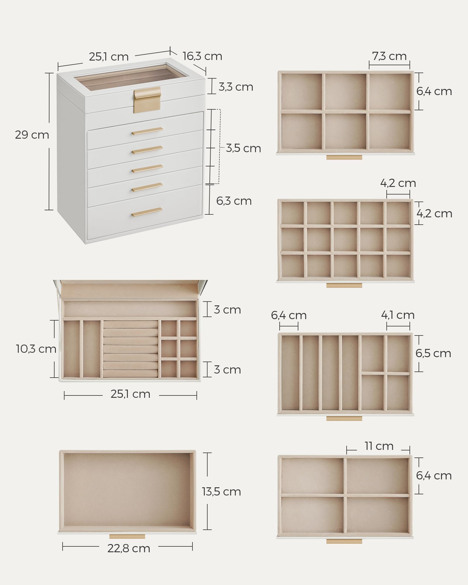 songmics-gisella-jbc171w01-schmuckk-stchen-6-ebenen-wolkenwei-golden image 5