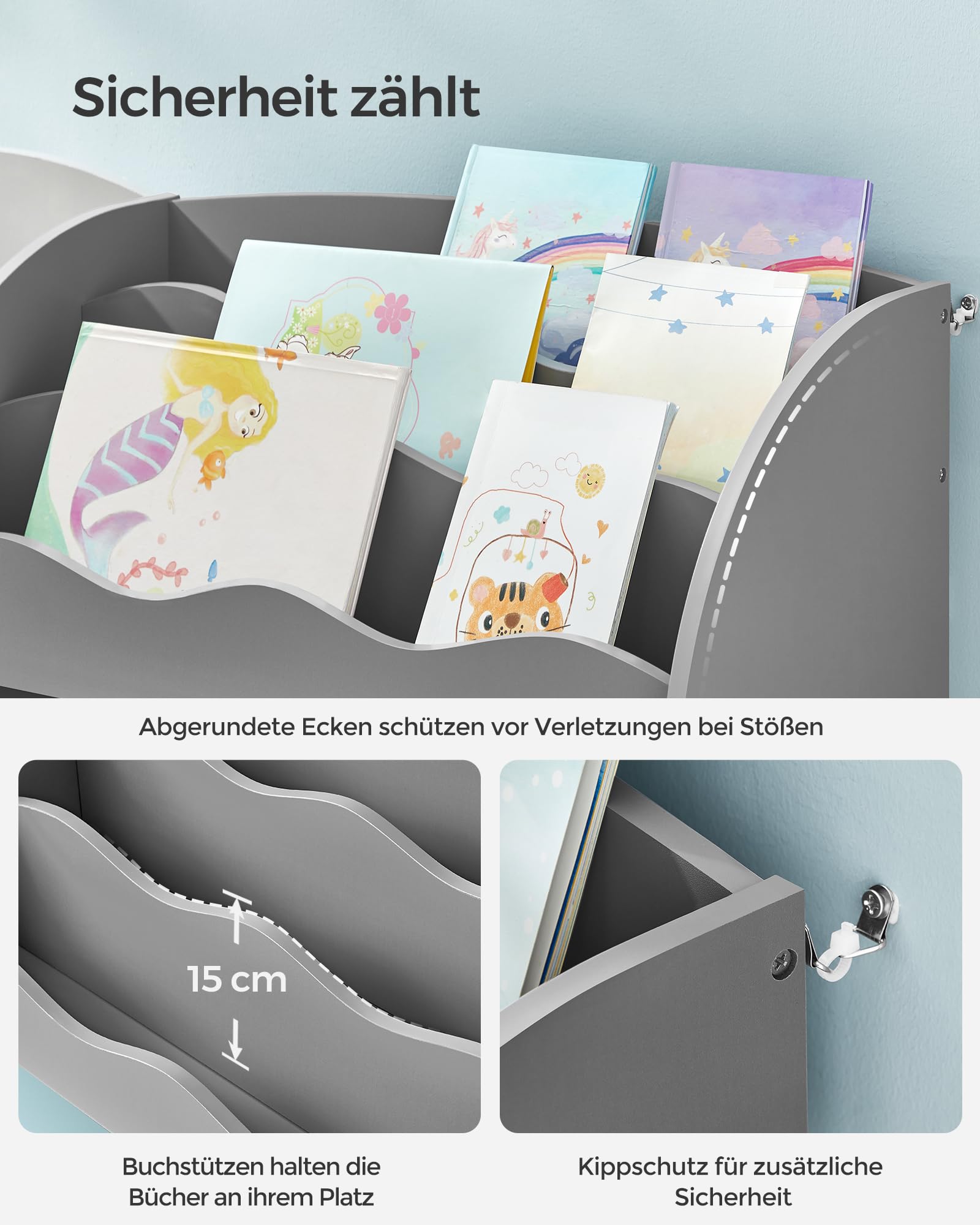 songmics-kinderregal-b-cherregal-spielzeugregal-mit-2-boxen image 5