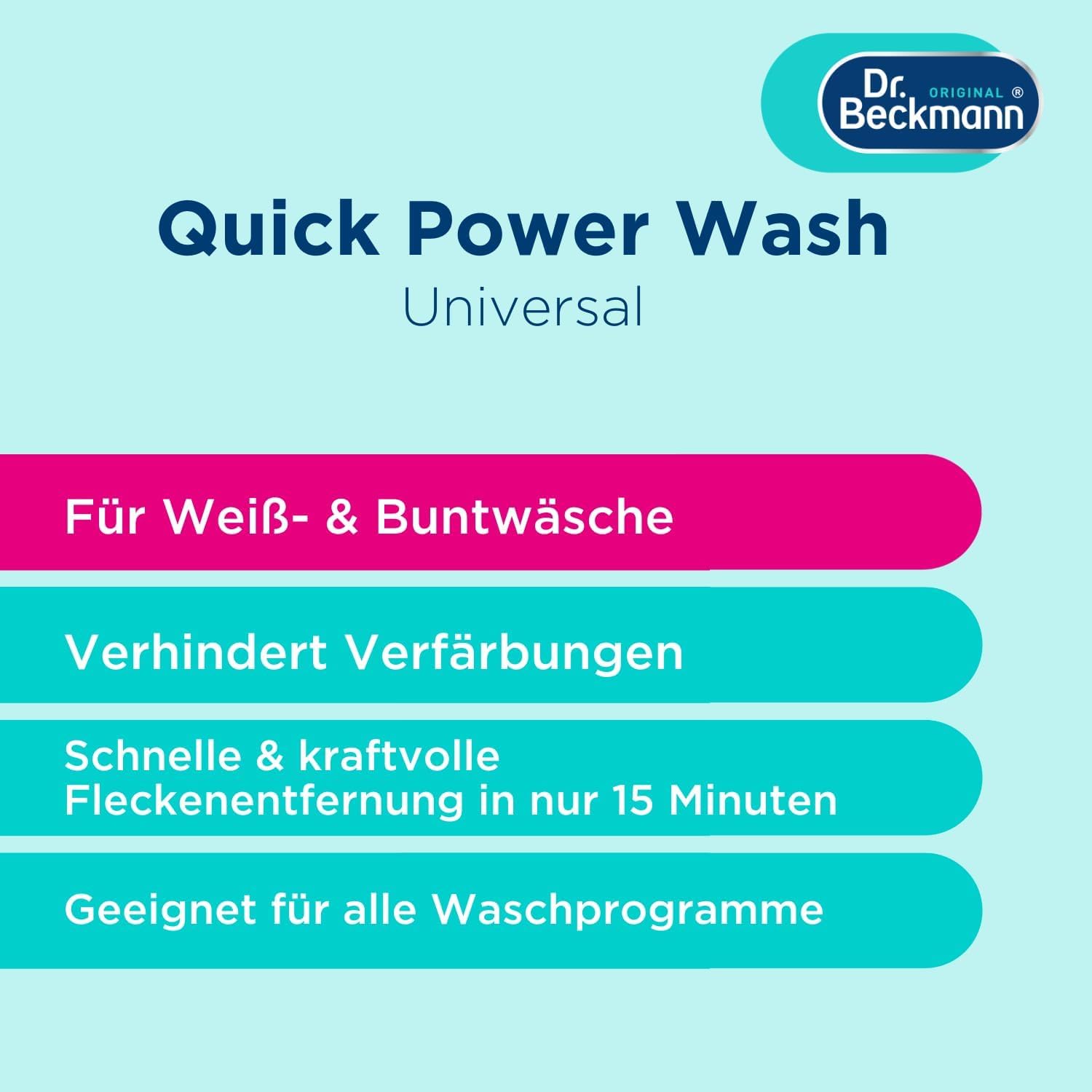 dr-beckmann-quick-power-wash-universal-fl-ssigwaschmittel-800-ml image 2