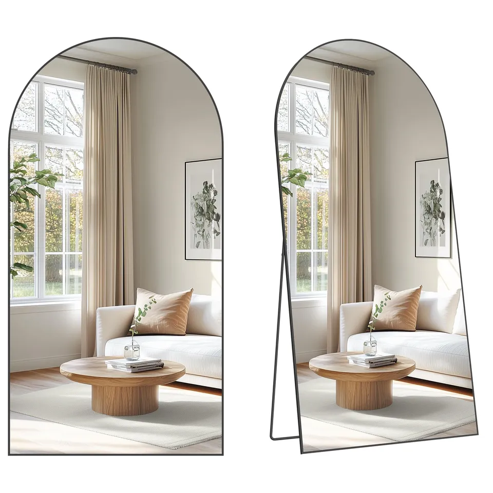 songmics-ganzk-rperspiegel-gew-lbt-218-x-102-cm-hartglas image 1
