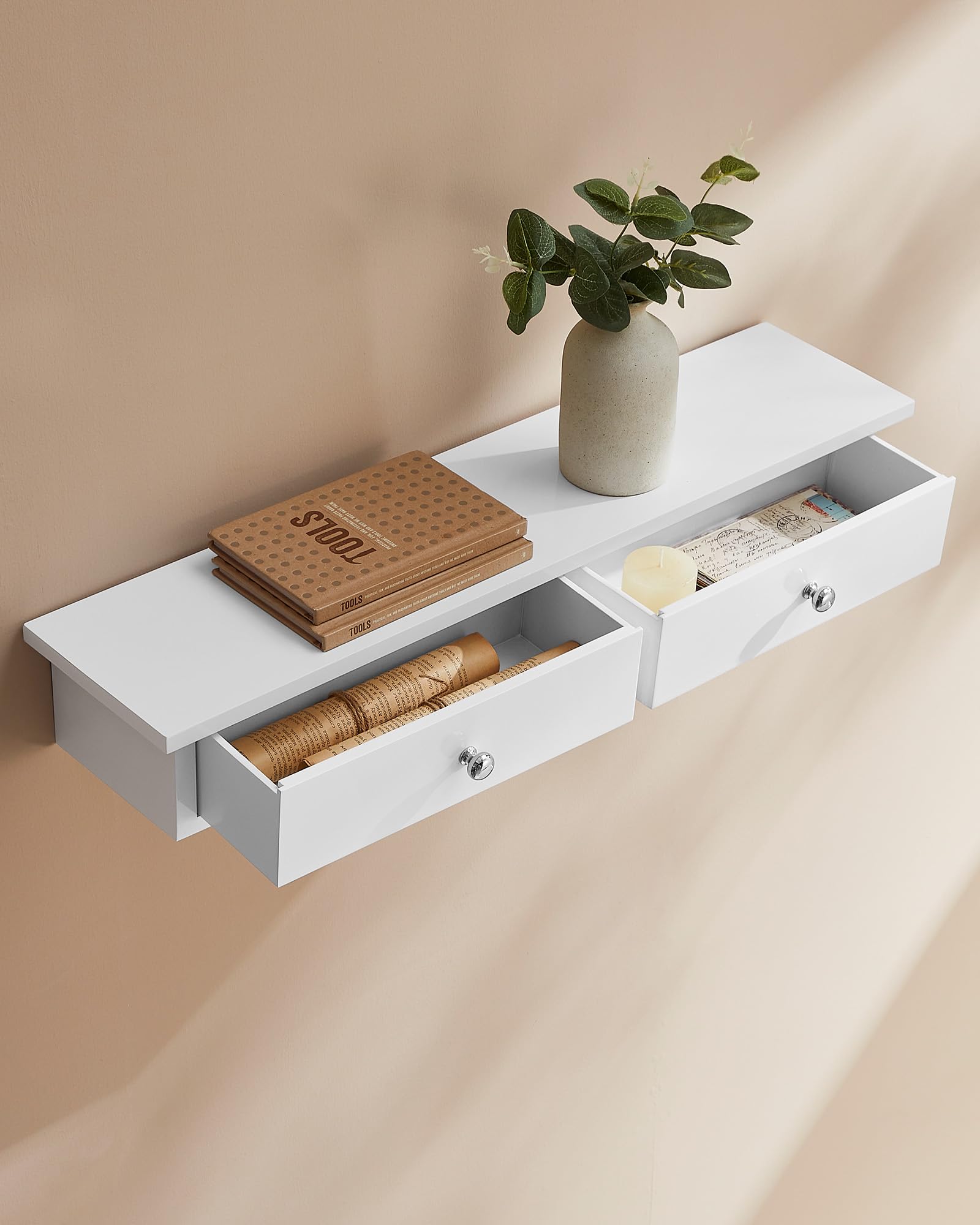 songmics-wandregal-lws65wt-schweberegal-wei-15-x-65-x-10-cm image 2