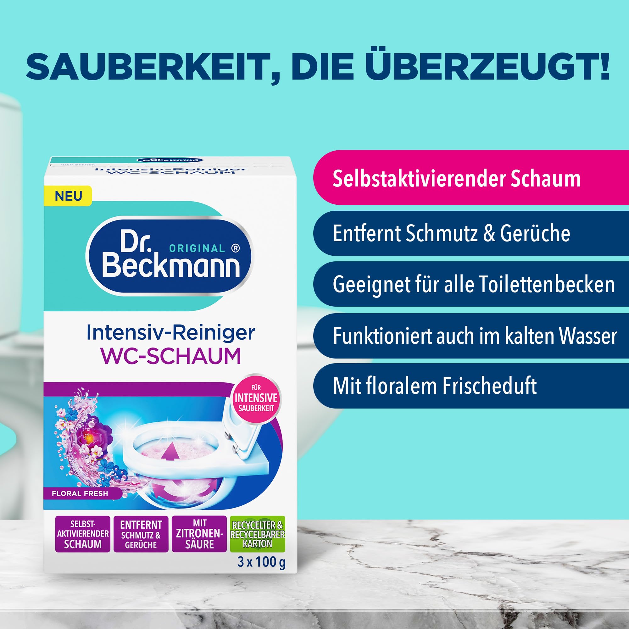 dr-beckmann-intensiv-reiniger-wc-schaum-floral-fresh-3x100g image 3