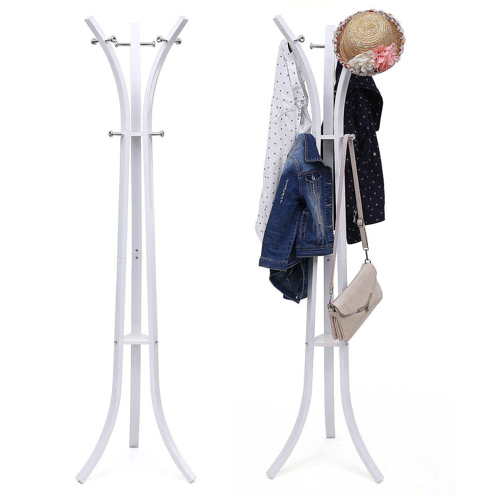 songmics-garderobenst-nder-rcr01w-metall-kleiderst-nder-176-cm-wei image 8