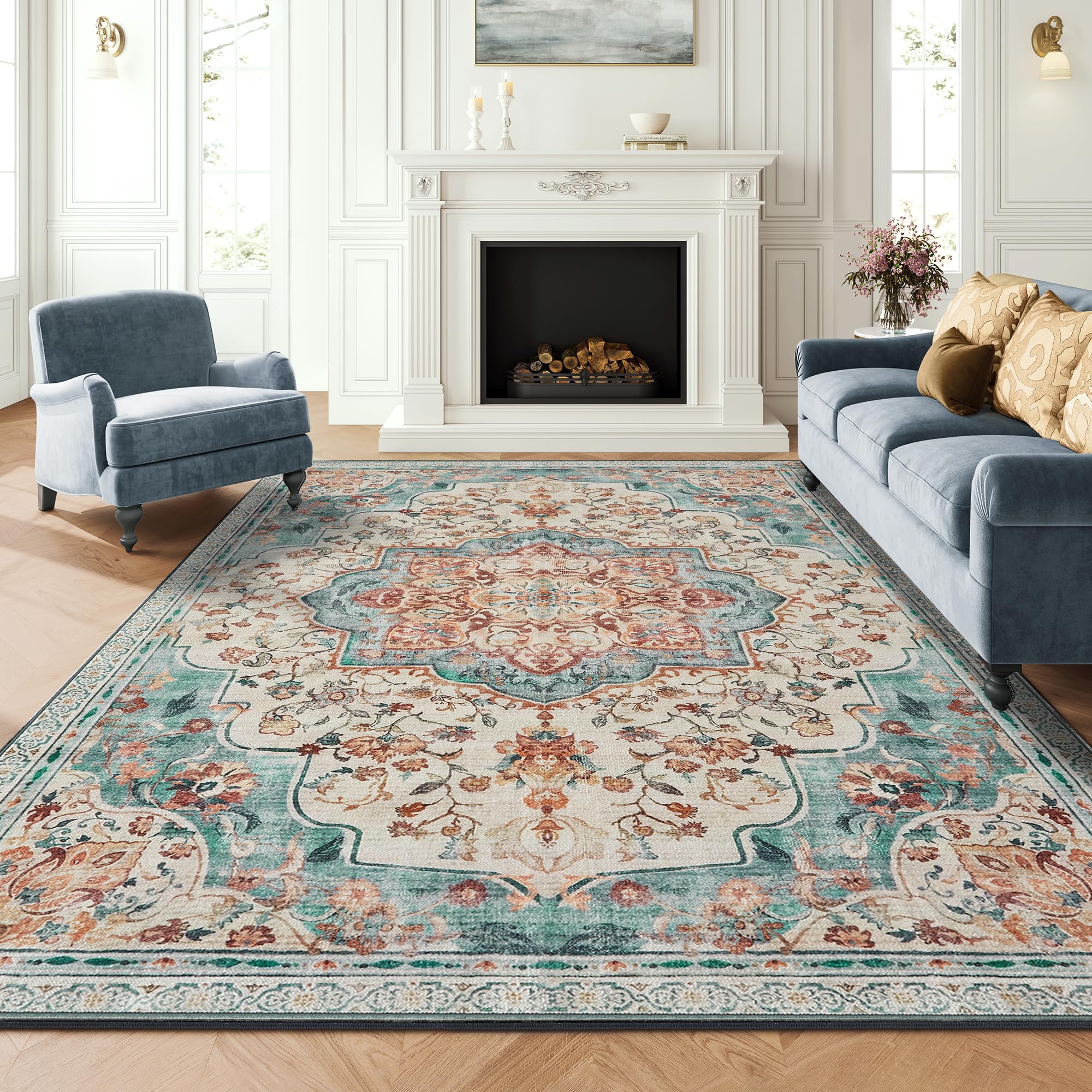 songmics-teppich-tar013lz02-160-x-230-cm-cappuccinobeige-waschbar image 8