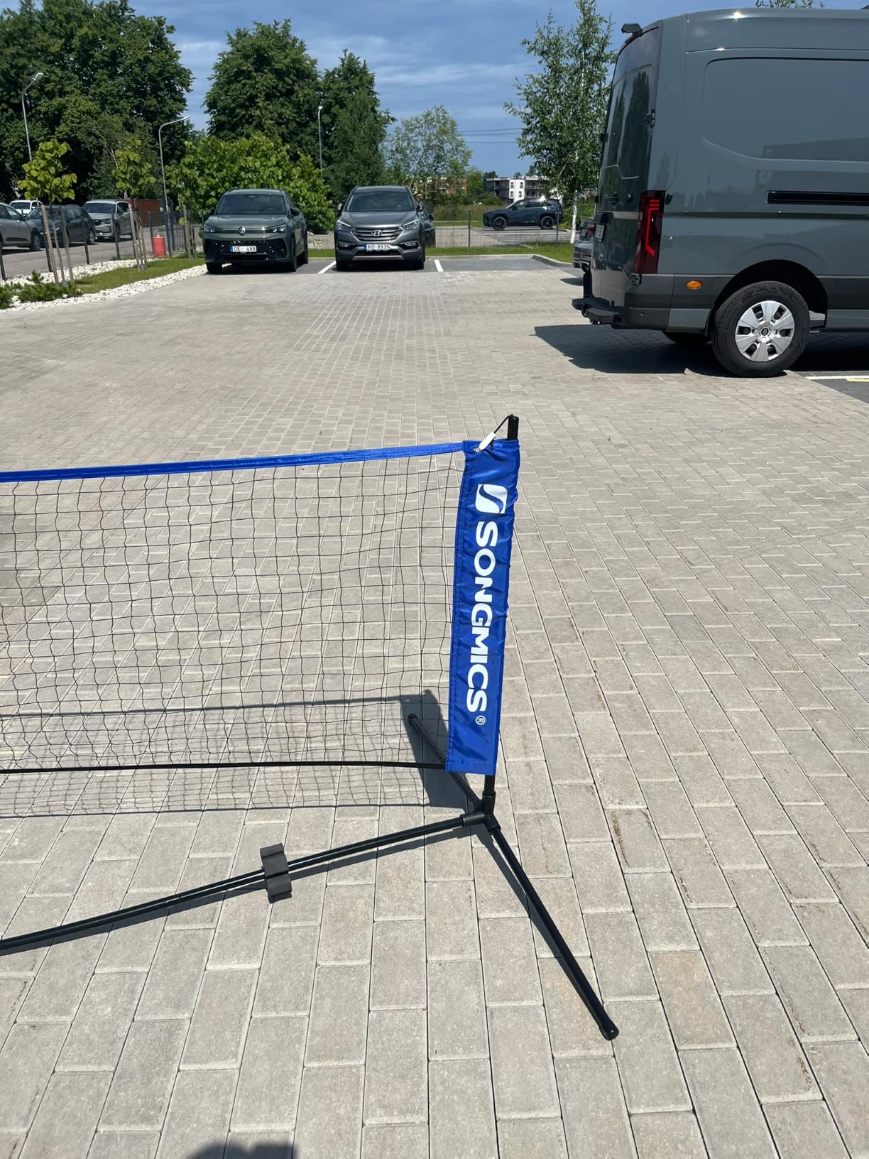Stangen verbiegen bei Wind