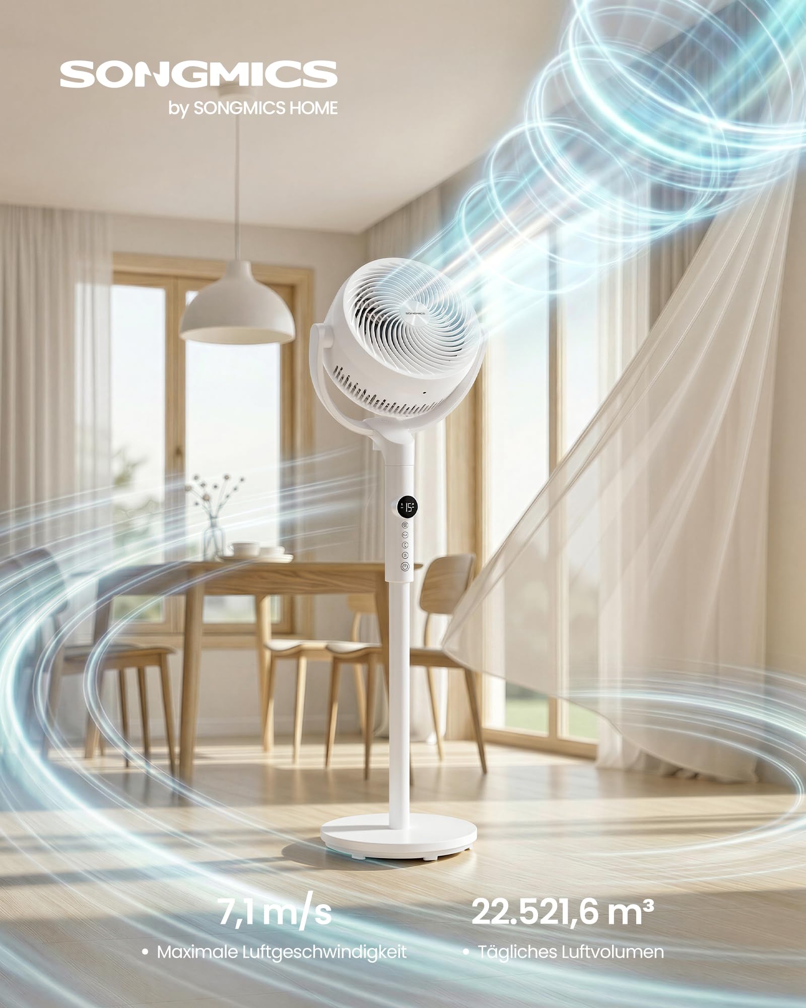 songmics-standventilator-xfc002w1eu-wolkenwei-20-db image 2