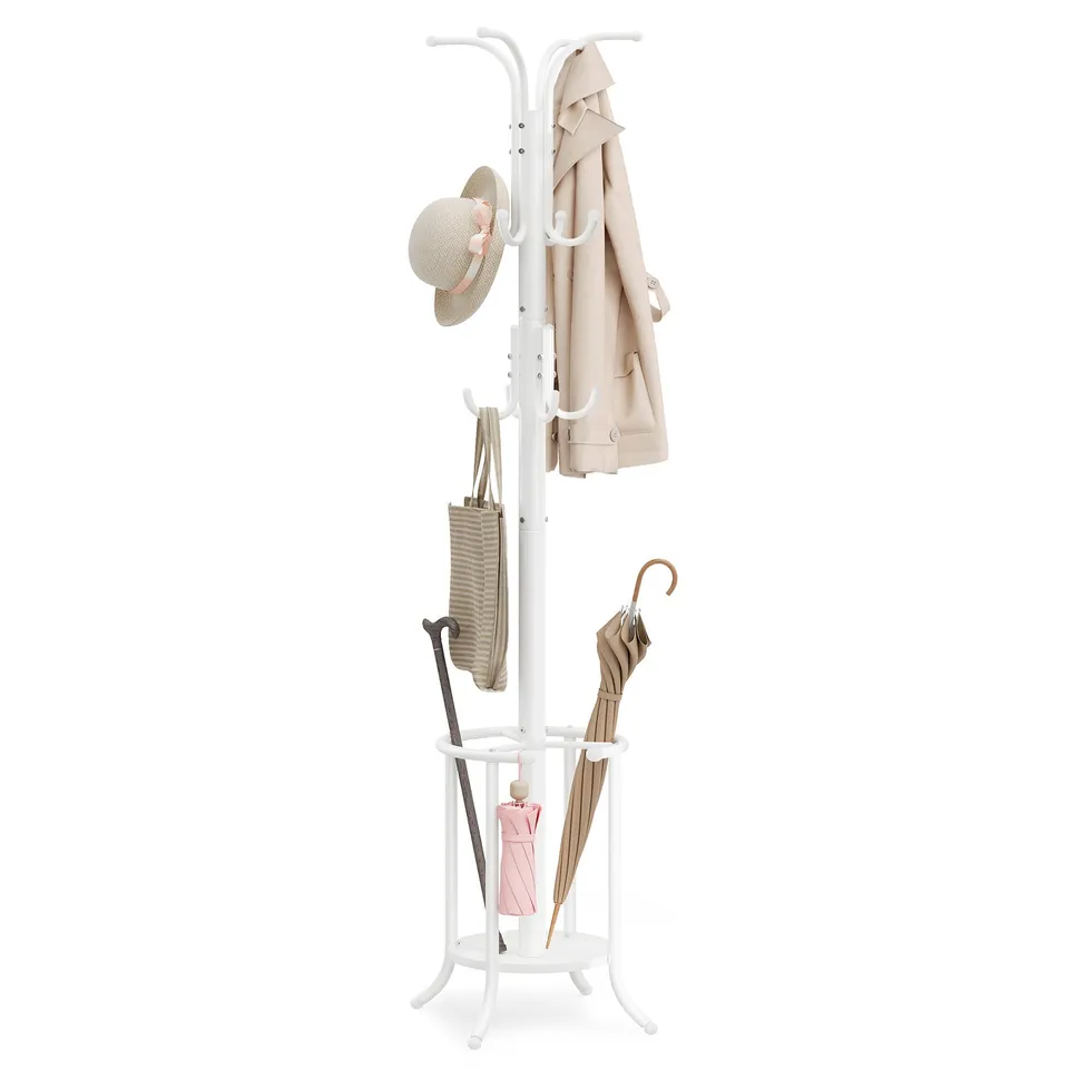 songmics-kleiderst-nder-freistehend-mit-schirmst-nder-12-haken image 1