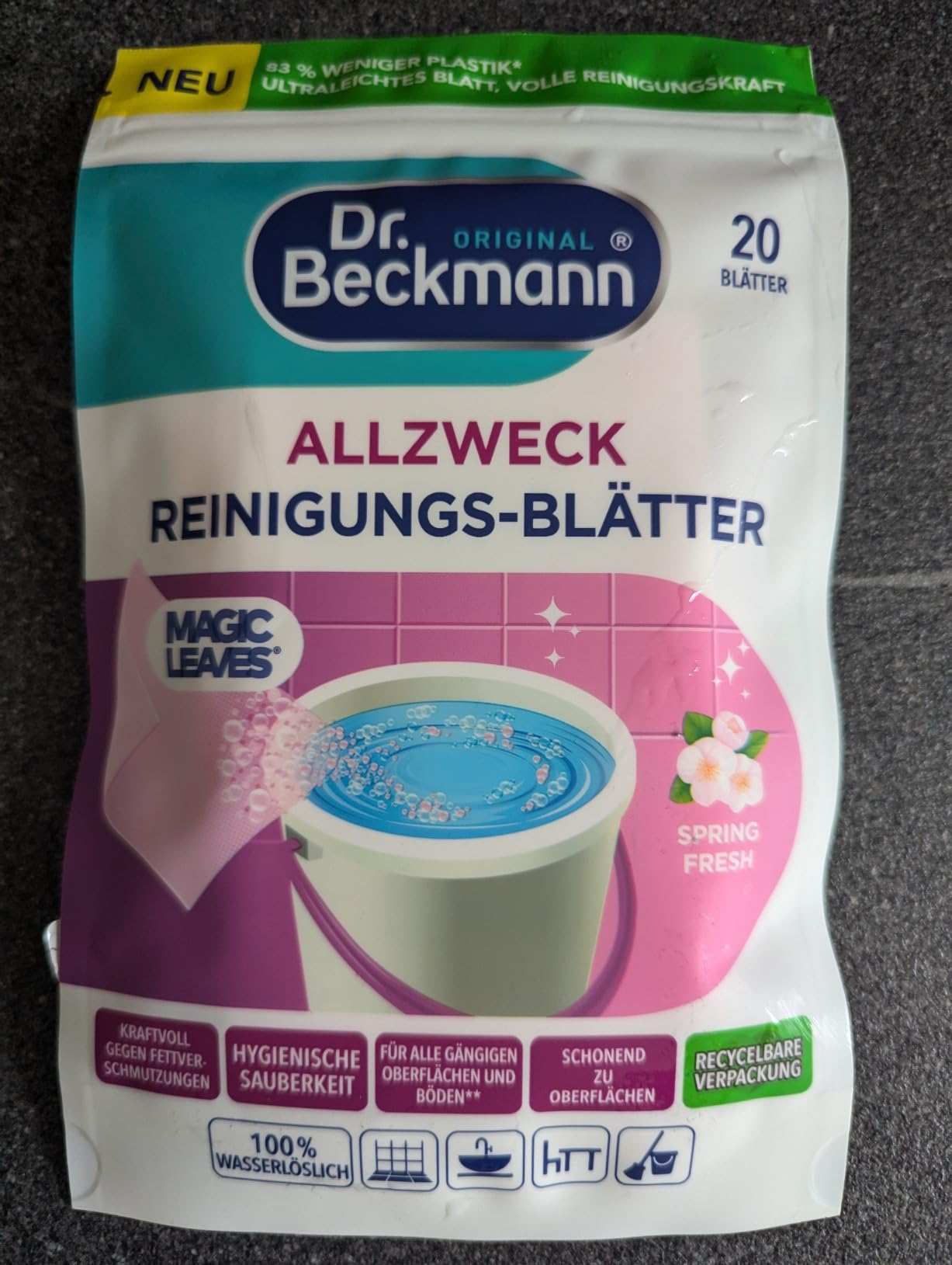 Putzen ohne Schleppen