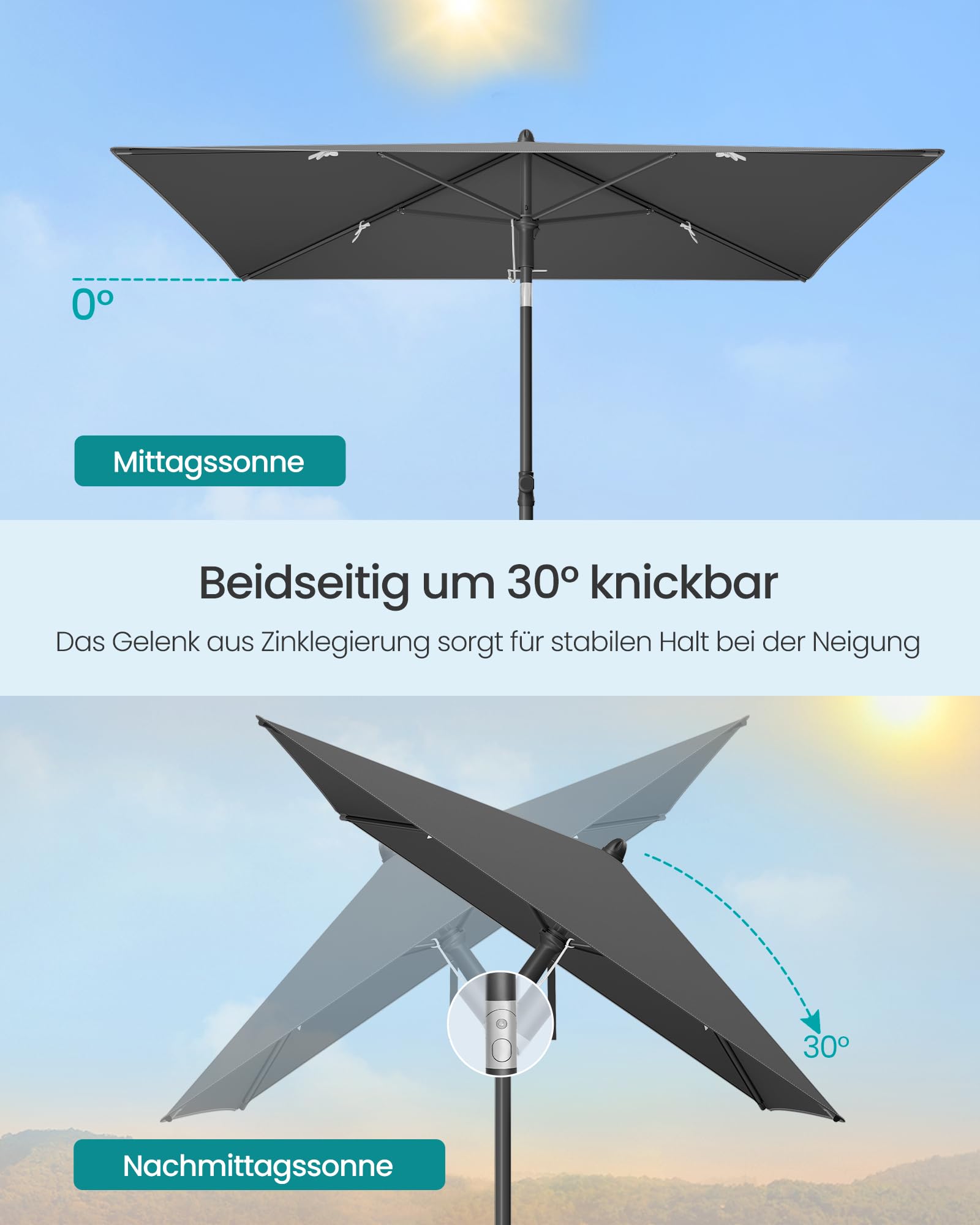 songmics-sonnenschirm-balkon-rechteckig-190-x-120-cm-knickbar-upf-50 image 3