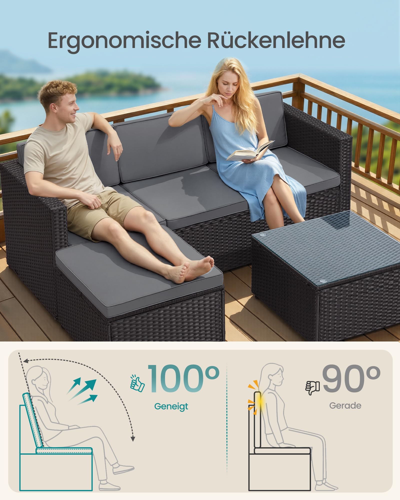 songmics-gartenm-bel-set-balkonm-bel-pe-polyrattan-schwarz-grau image 4