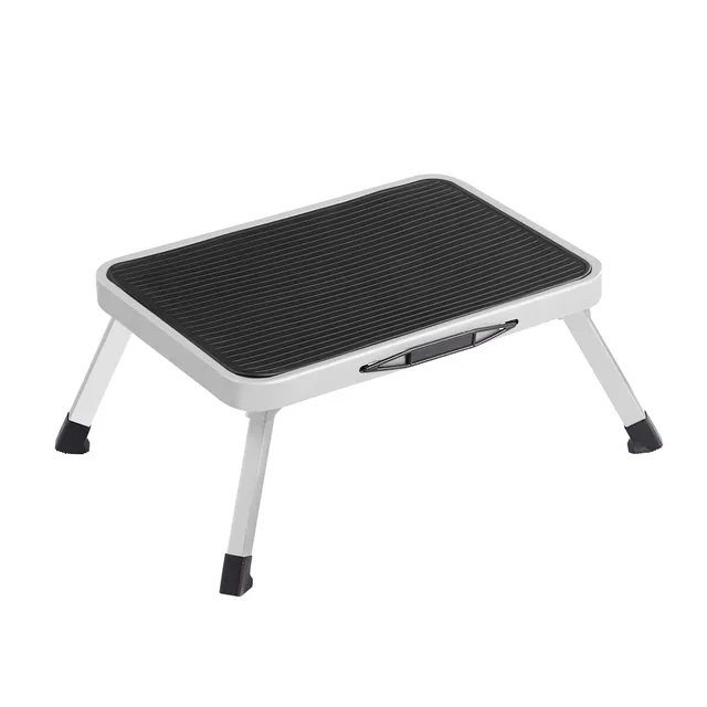songmics-tritthocker-gsl01wt-klapptritt-stahl-bis-150-kg-46-x-32-cm image 1