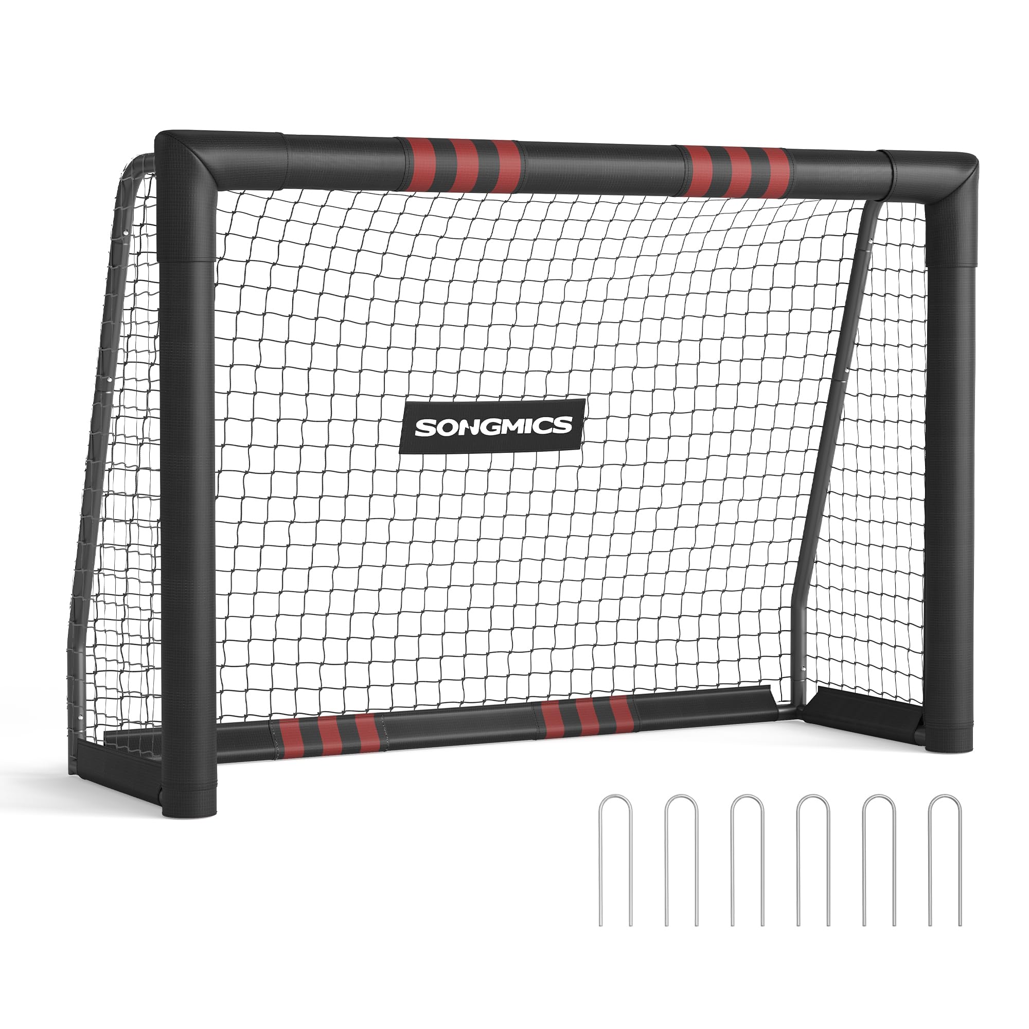 songmics-fu-balltor-outdoor-stahl-pe-netz-2 image 1