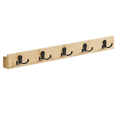 songmics-wandgarderobe-lcr005n01-naturbeige-bambus-5-haken image 8