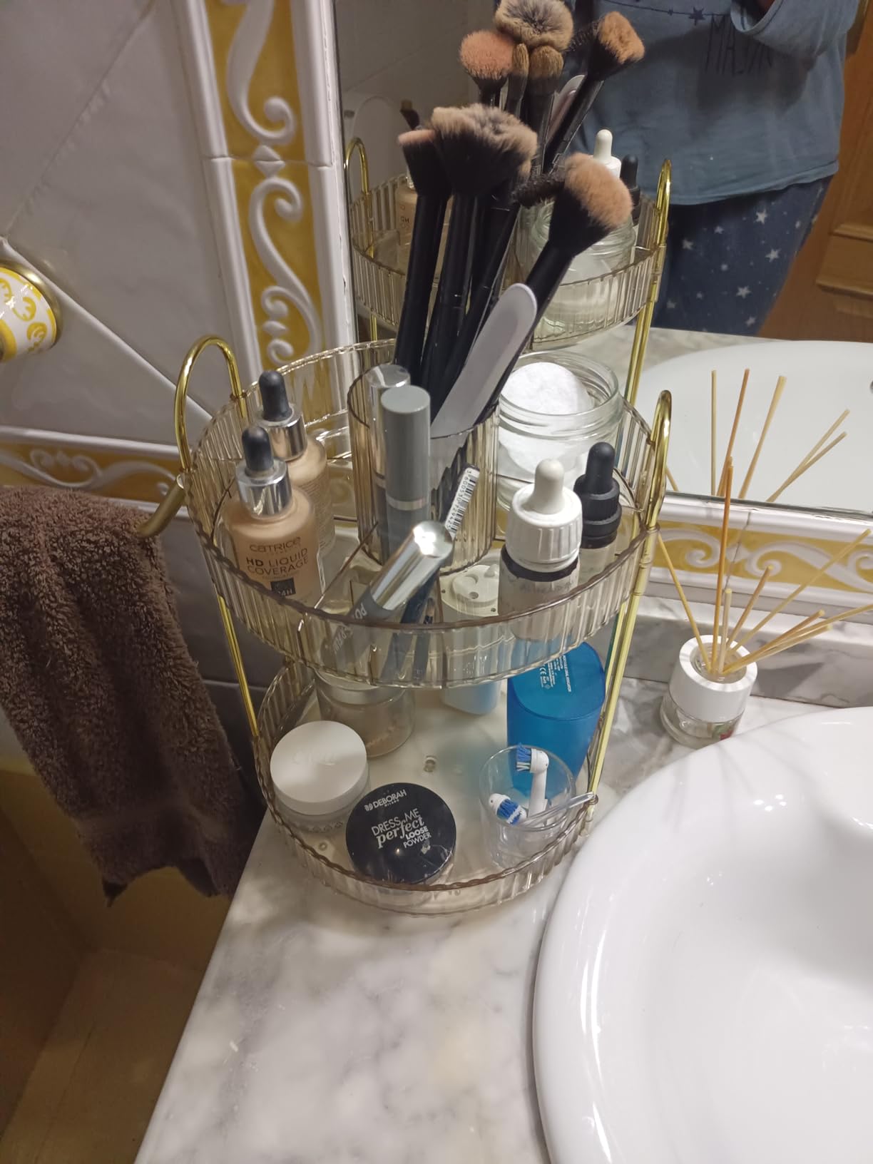 Perfekt für Pinsel und Paletten
