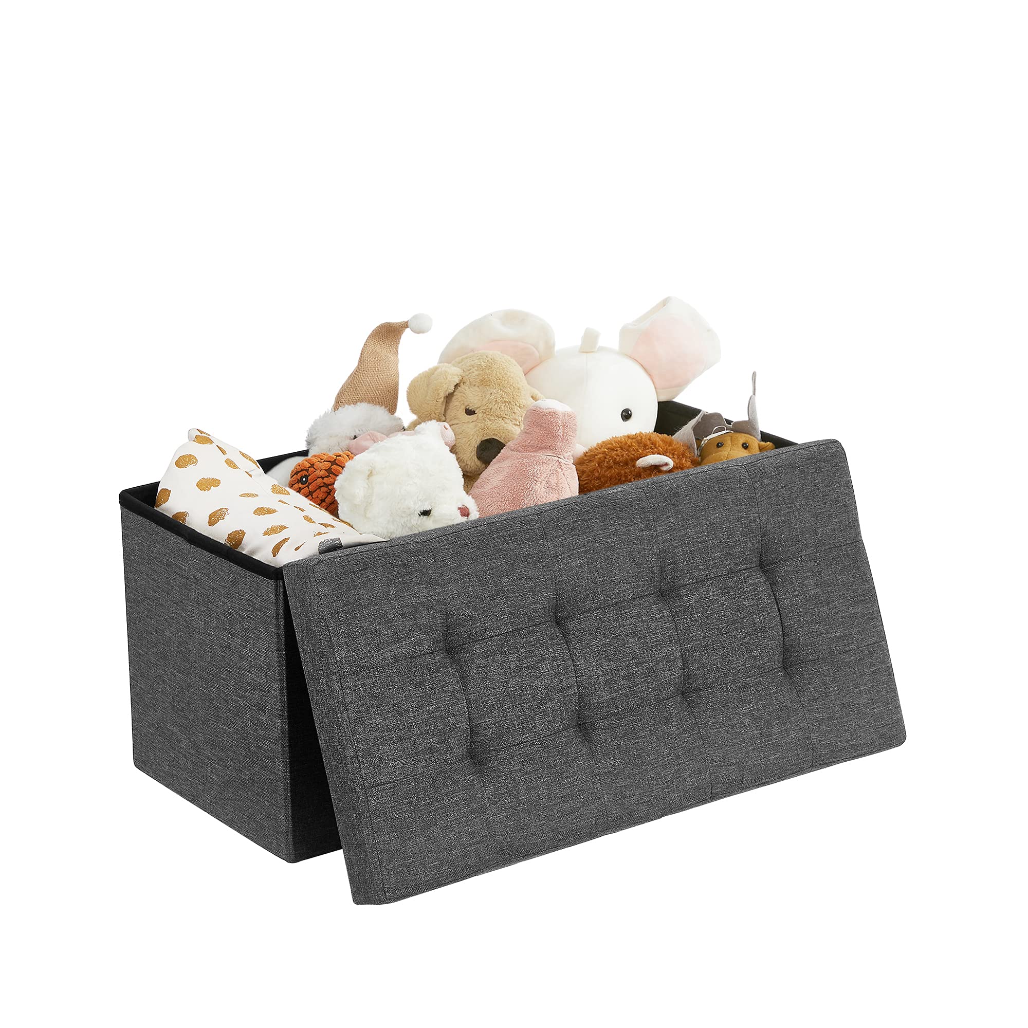 songmics-sitzbank-mit-stauraum-lsf46gyz-schiefergrau-76-x-38-x-38-cm-bis-300-kg image 8