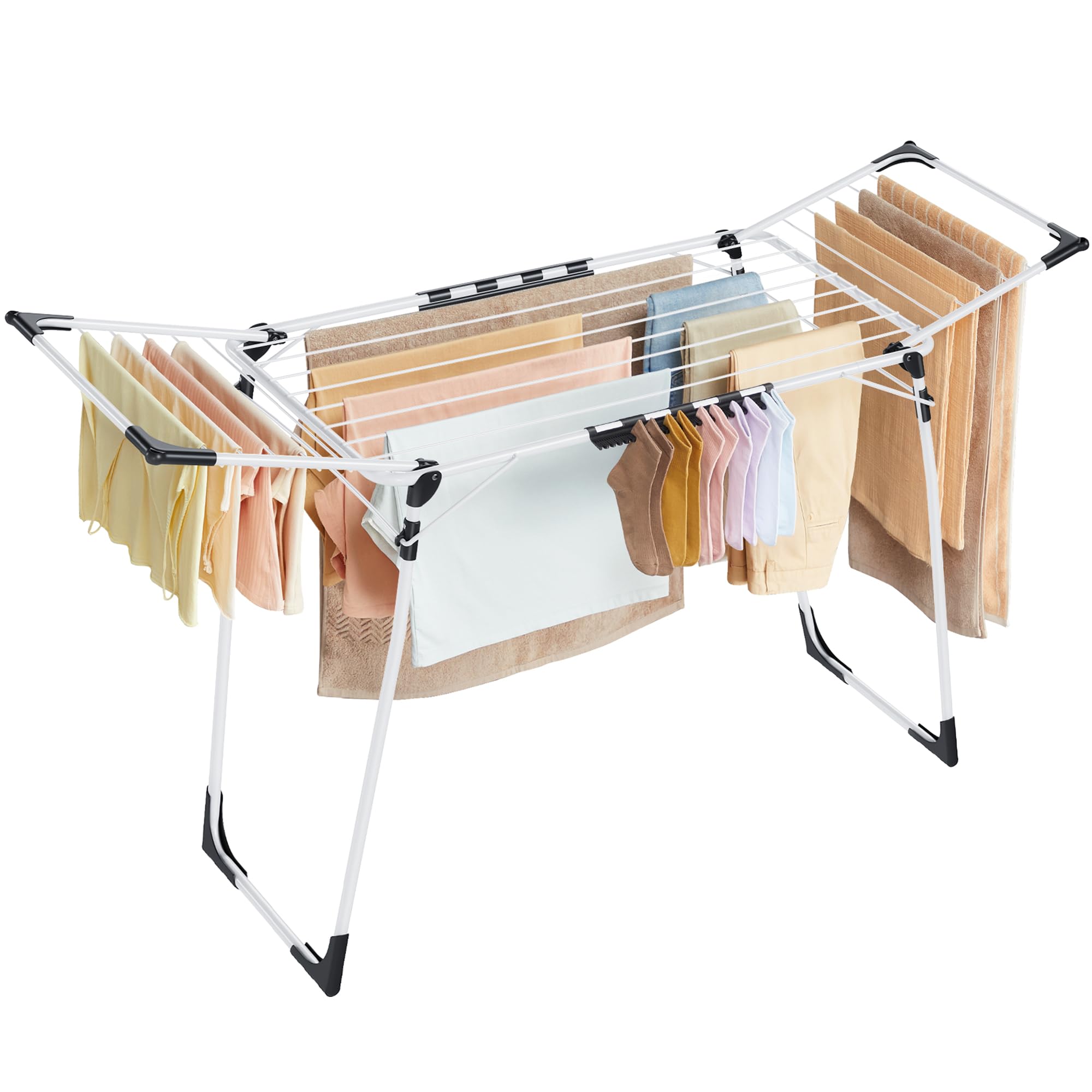 songmics-fl-gelw-schest-nder-173-cm-standtrockner-18-m-wei-llr518w01 image 1