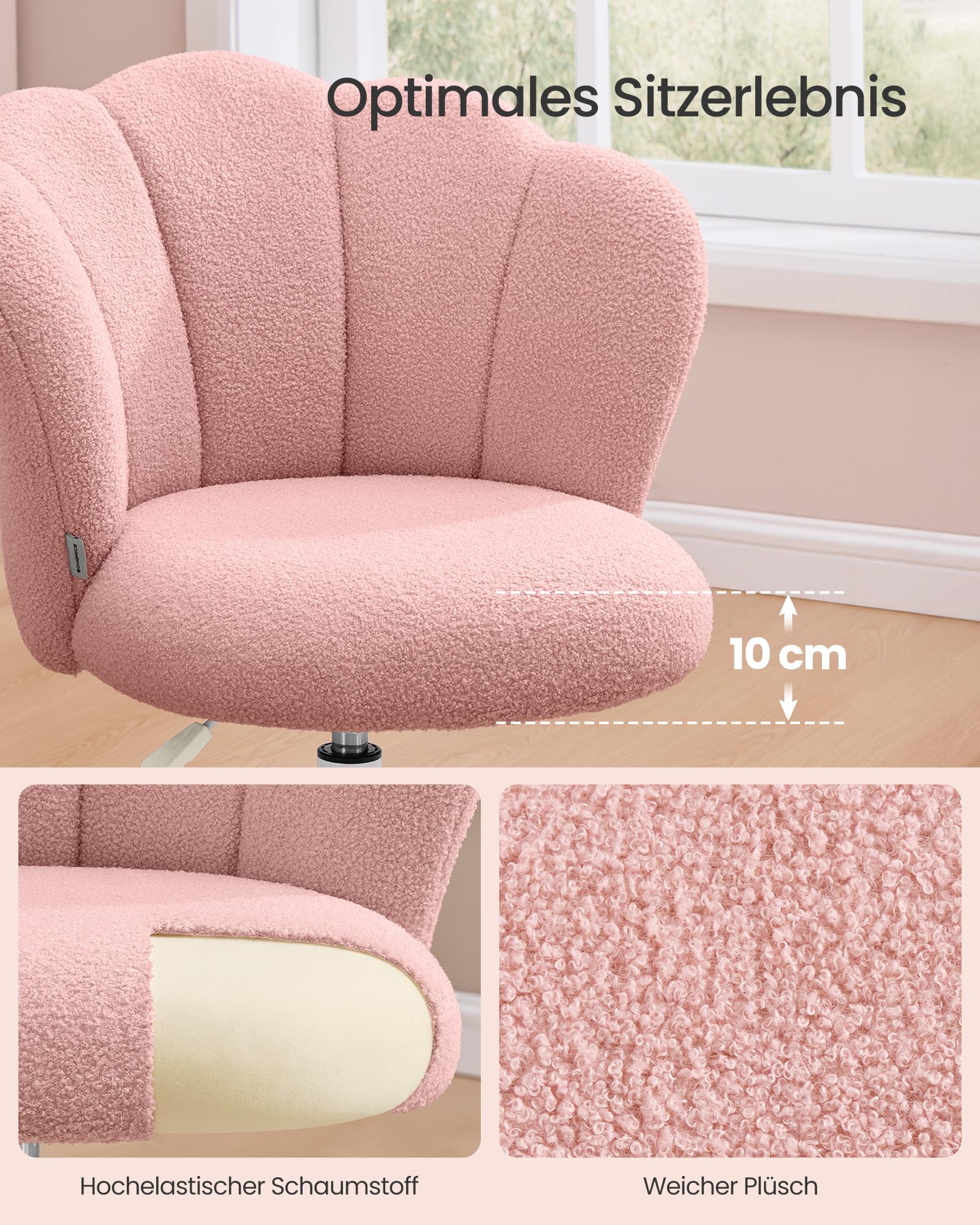 songmics-b-rostuhl-schminktischstuhl-fleece-pastellrosa-bis-110-kg-obg030sa01 image 5